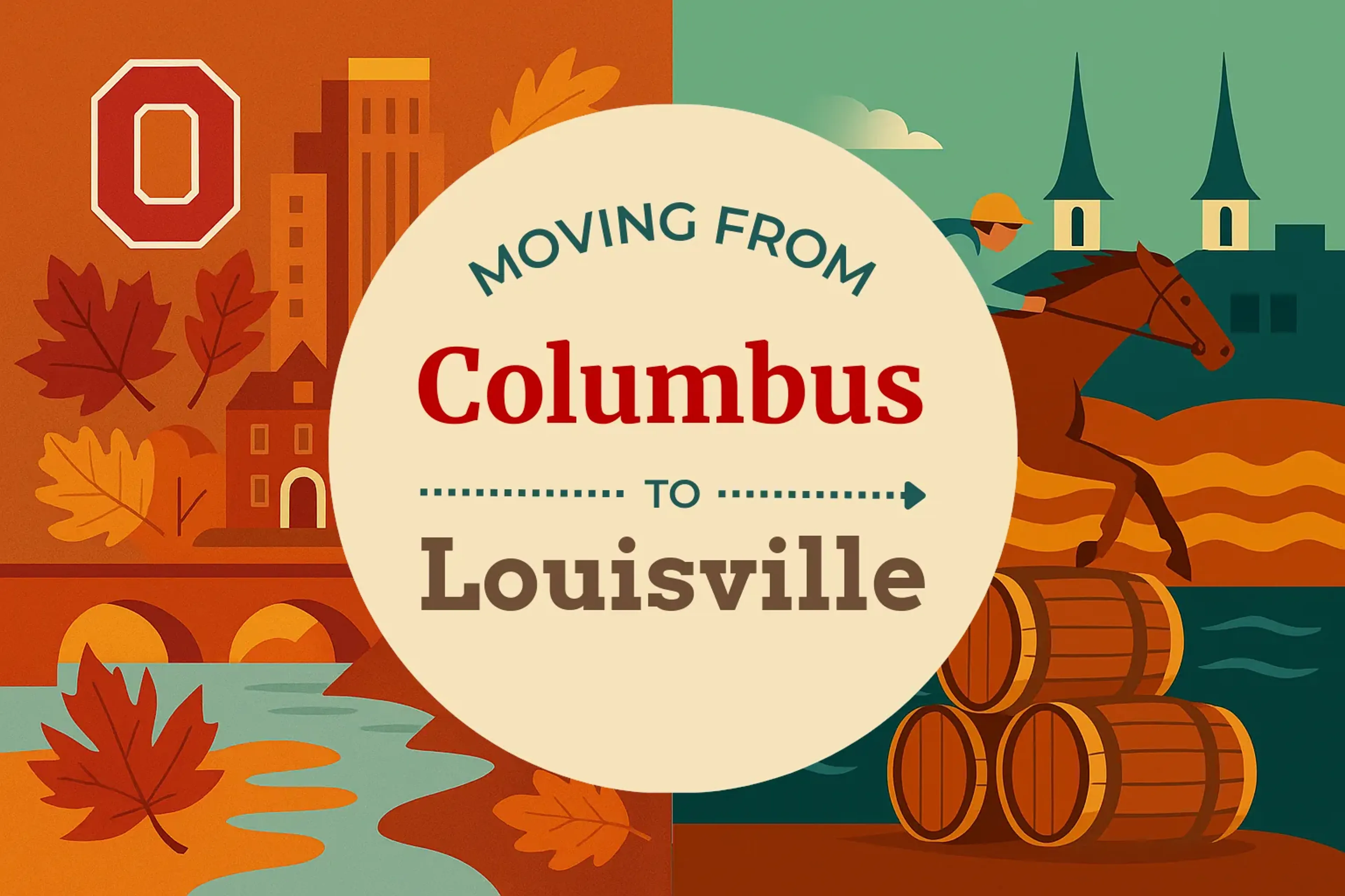 Side-by-side comparison of Columbus to Louisville moving companies