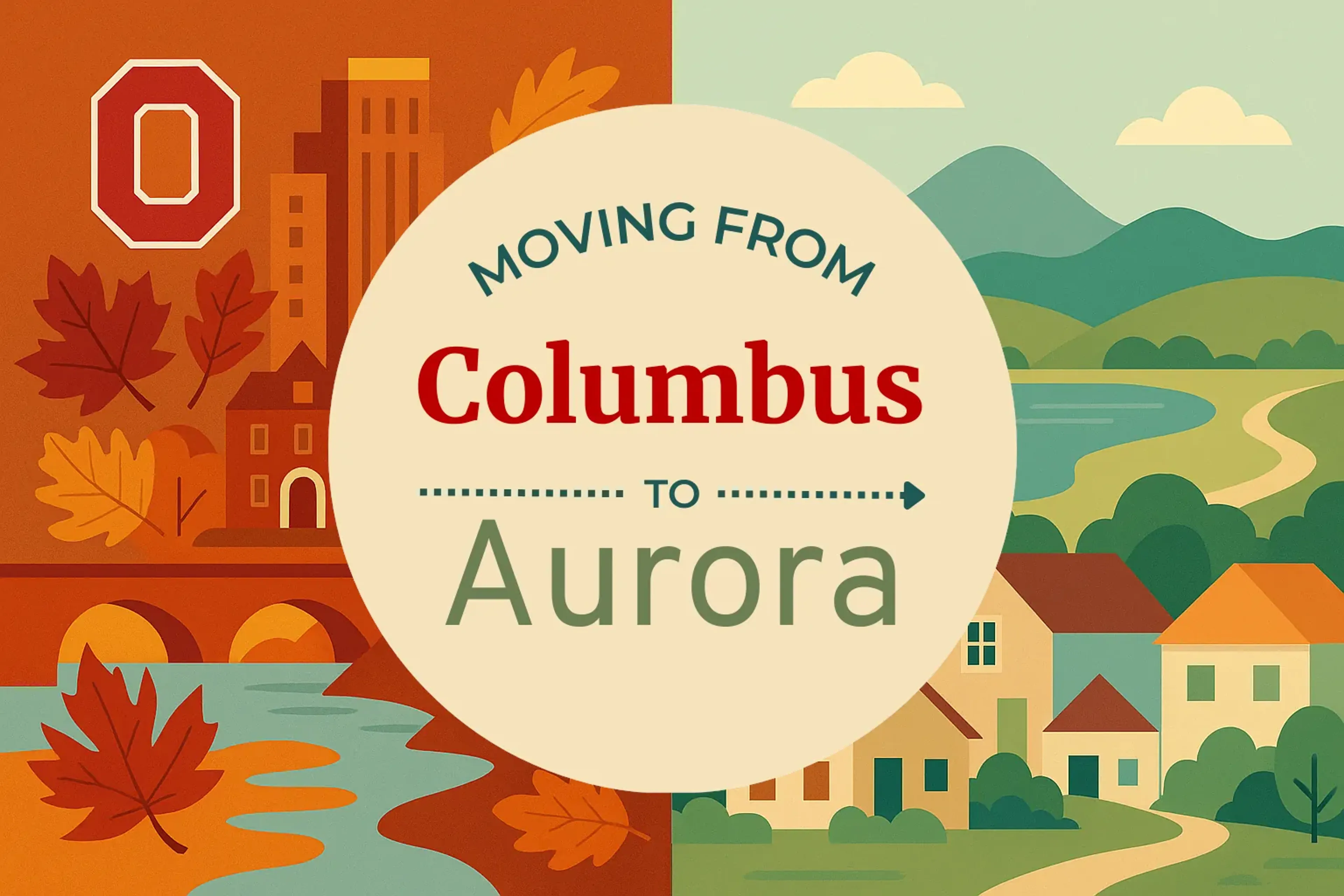 Side-by-side comparison of Columbus to Aurora moving companies