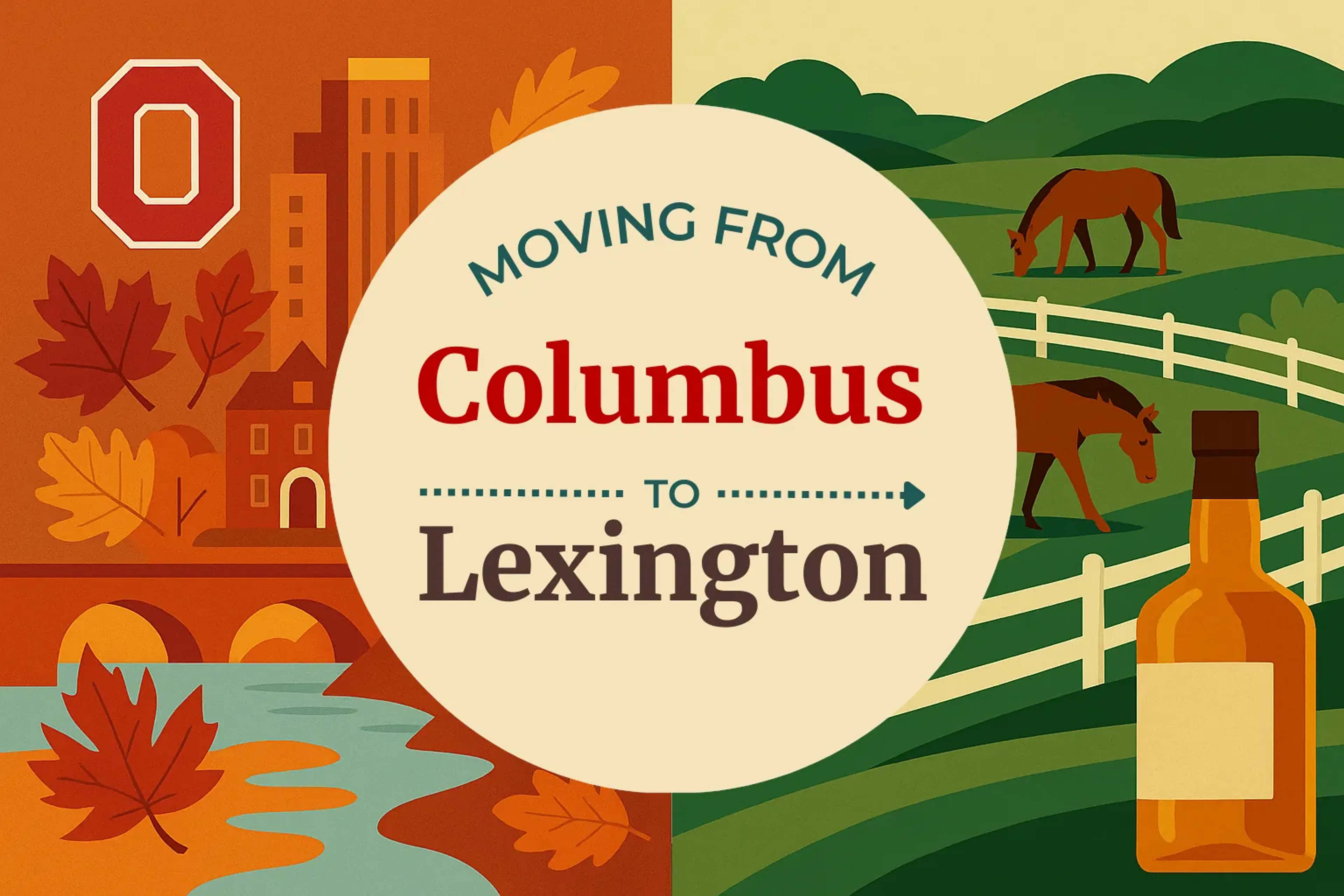 Side-by-side comparison of Columbus to Lexington moving companies