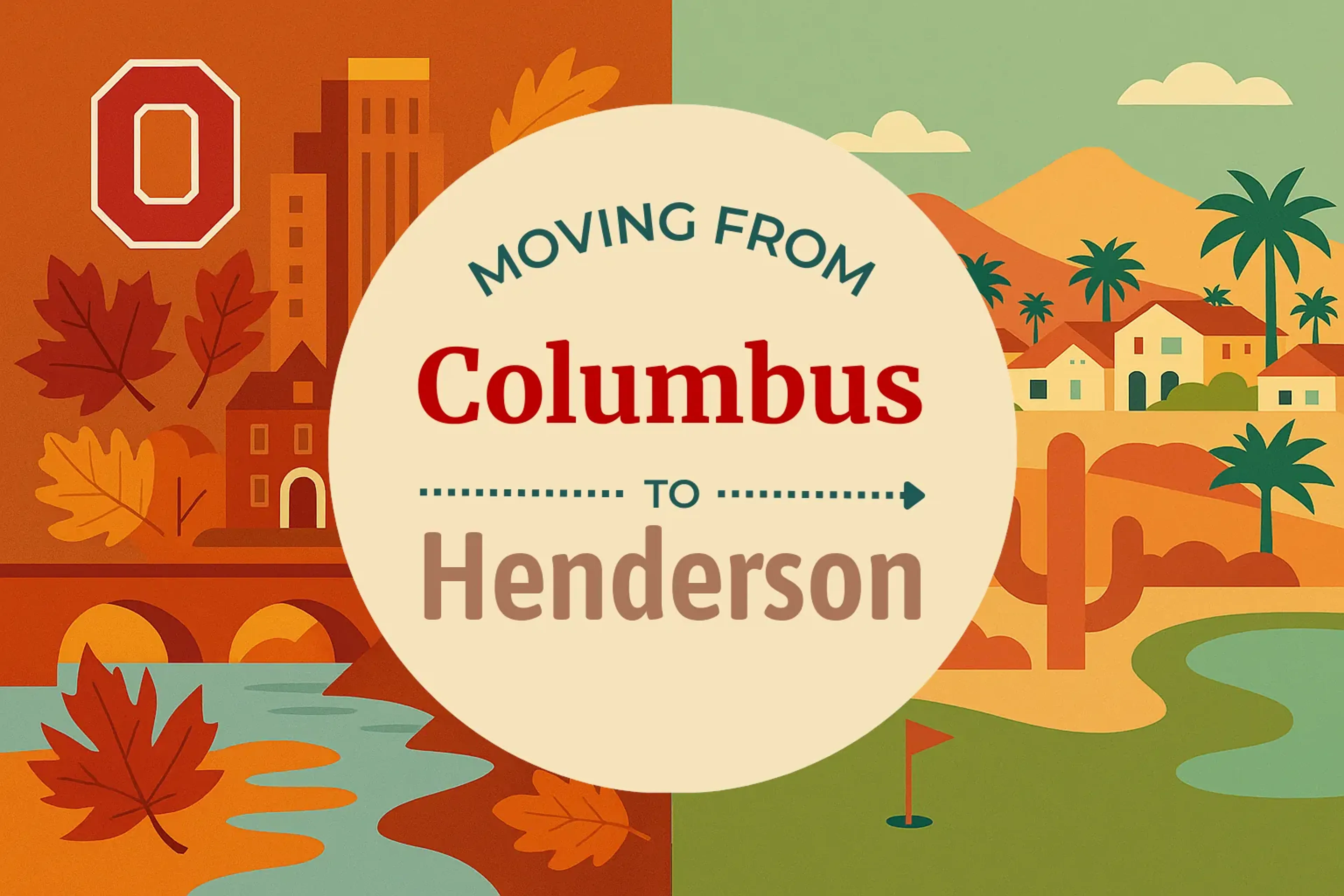 Side-by-side comparison of Columbus to Henderson moving companies