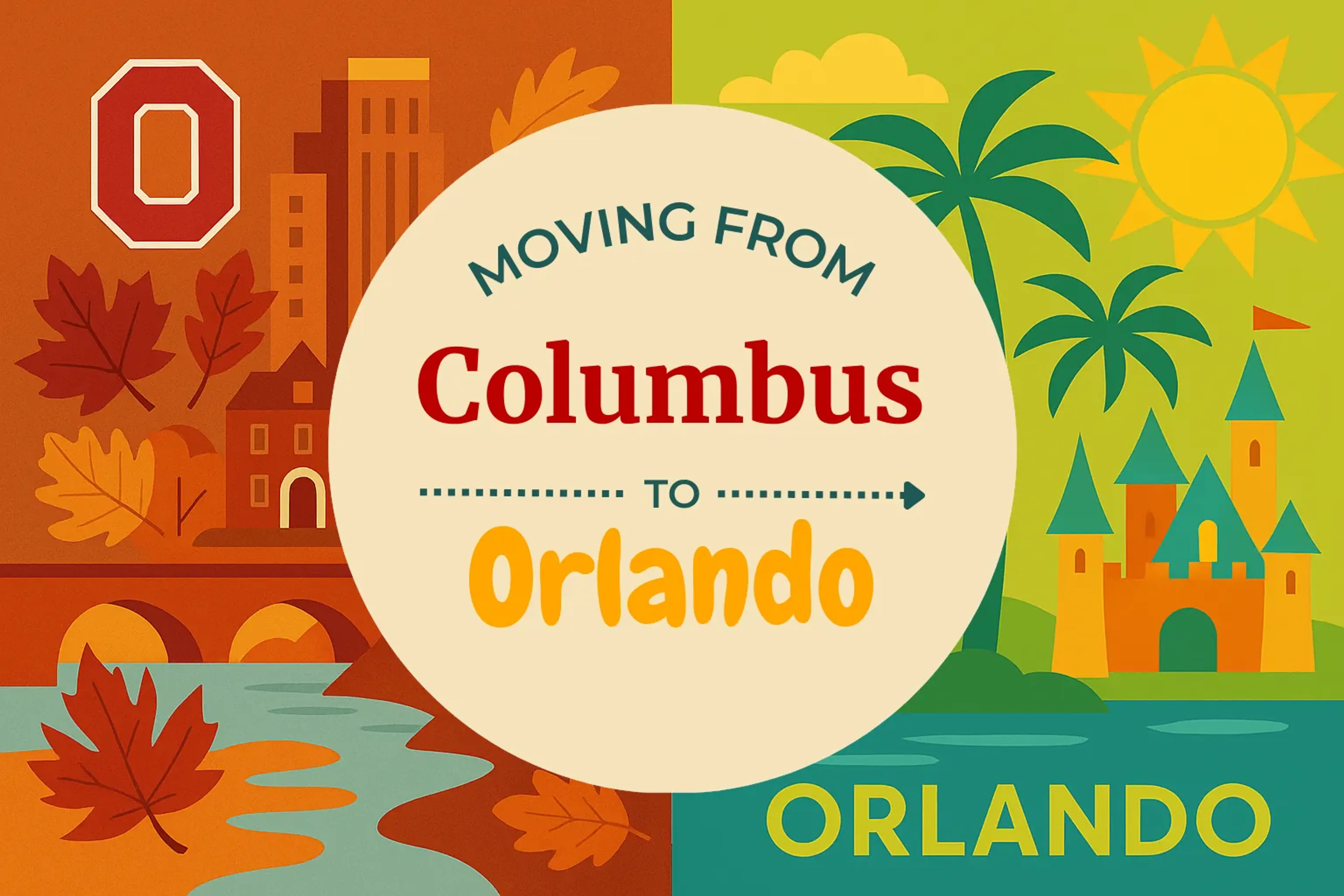 Side-by-side comparison of Columbus to Orlando moving companies