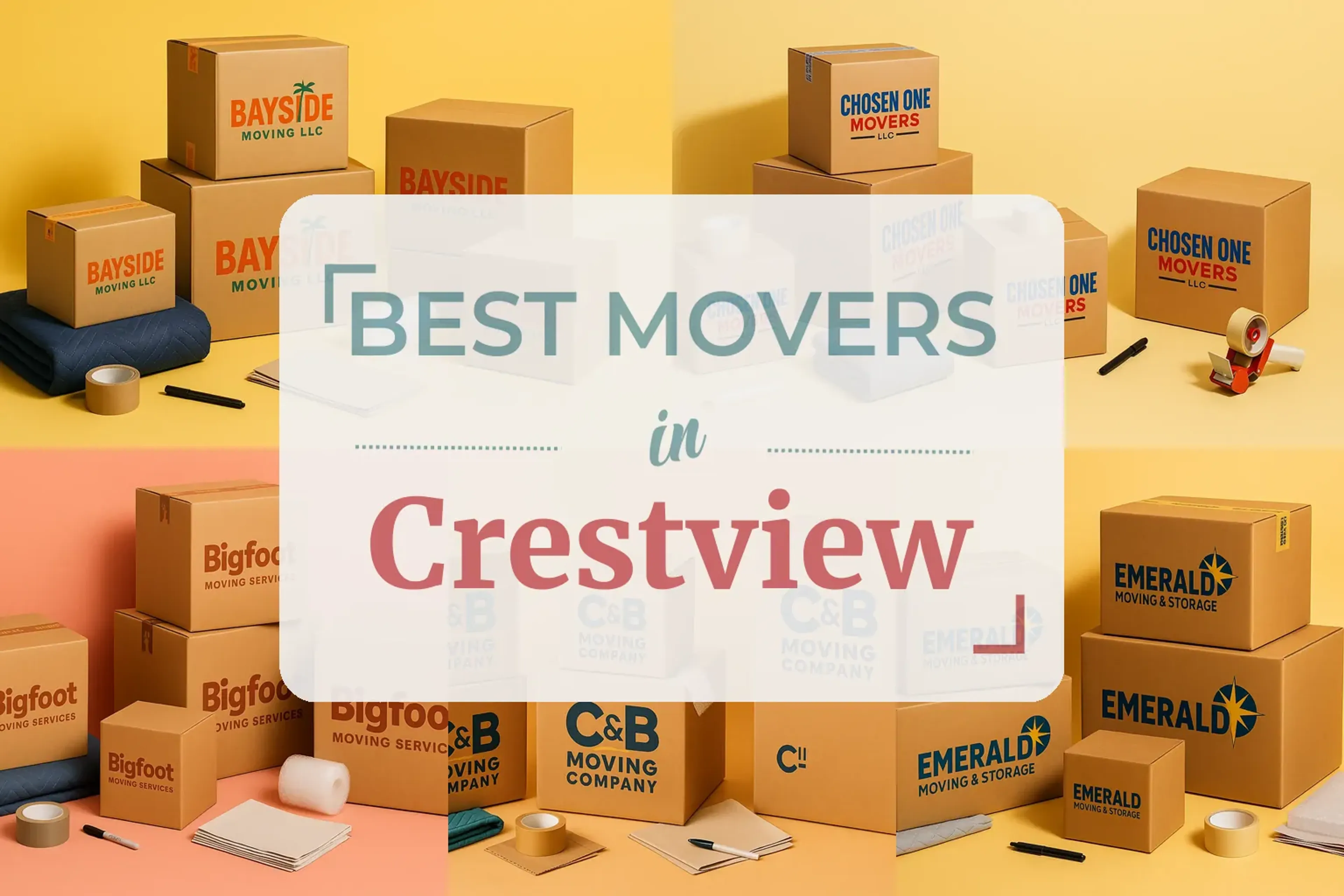 Side-by-side comparison of Crestview moving companies