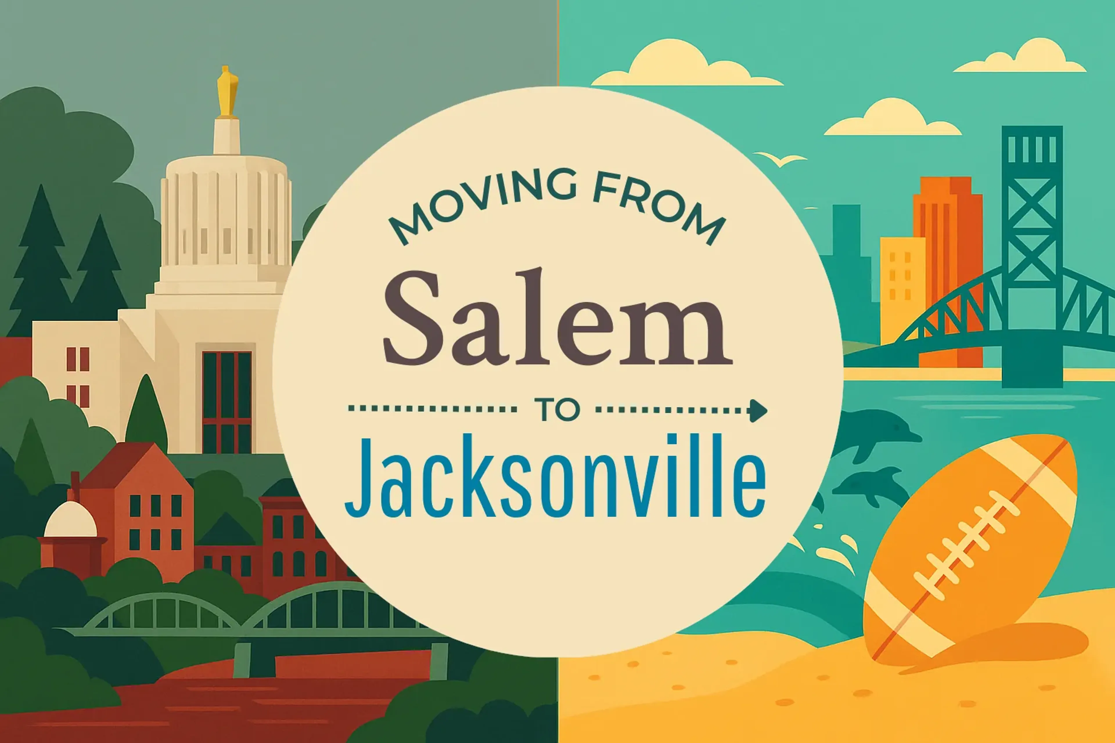 Side-by-side comparison of Salem to Jacksonville moving companies