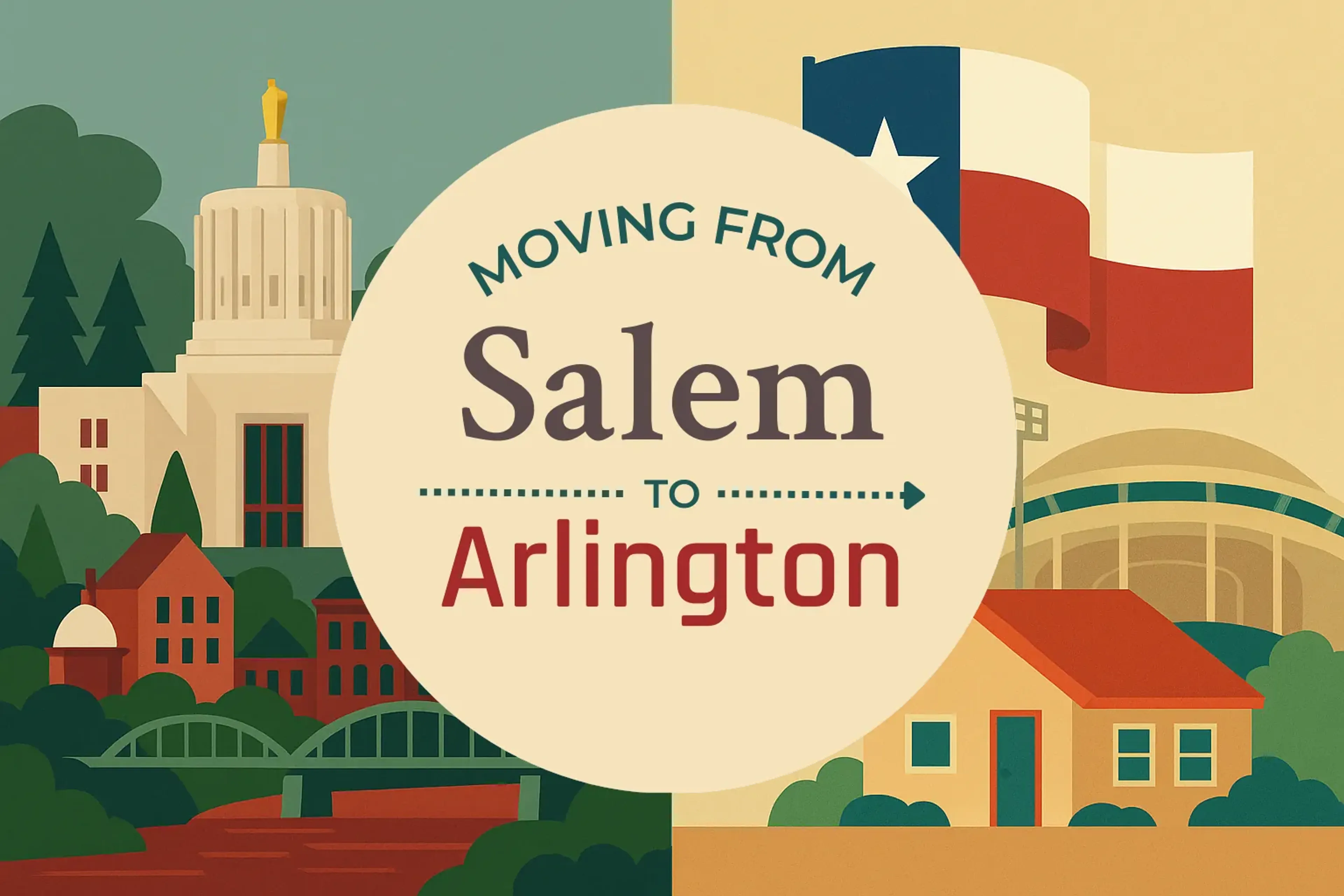 Side-by-side comparison of Salem to Arlington moving companies