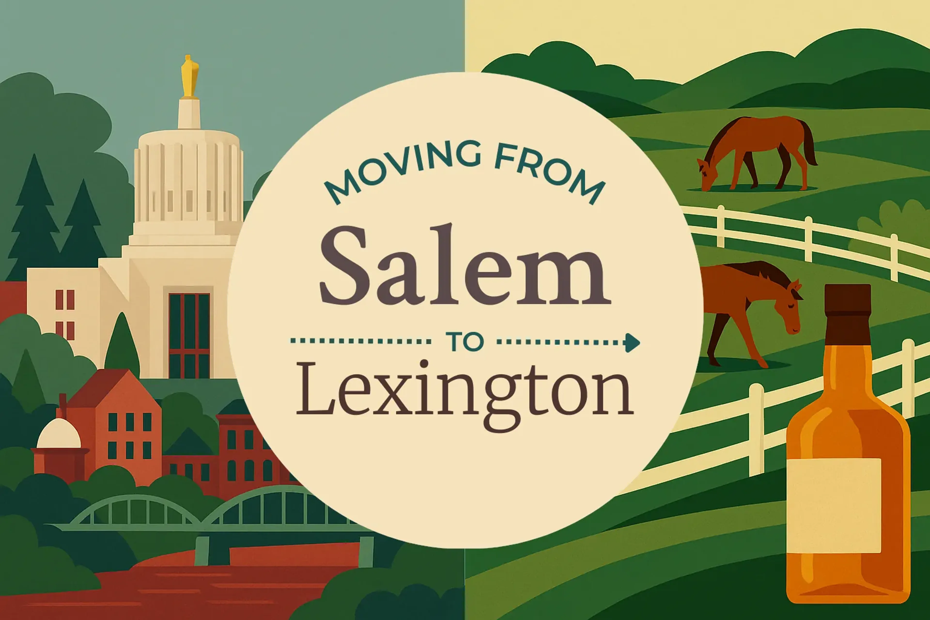 Side-by-side comparison of Salem to Lexington moving companies