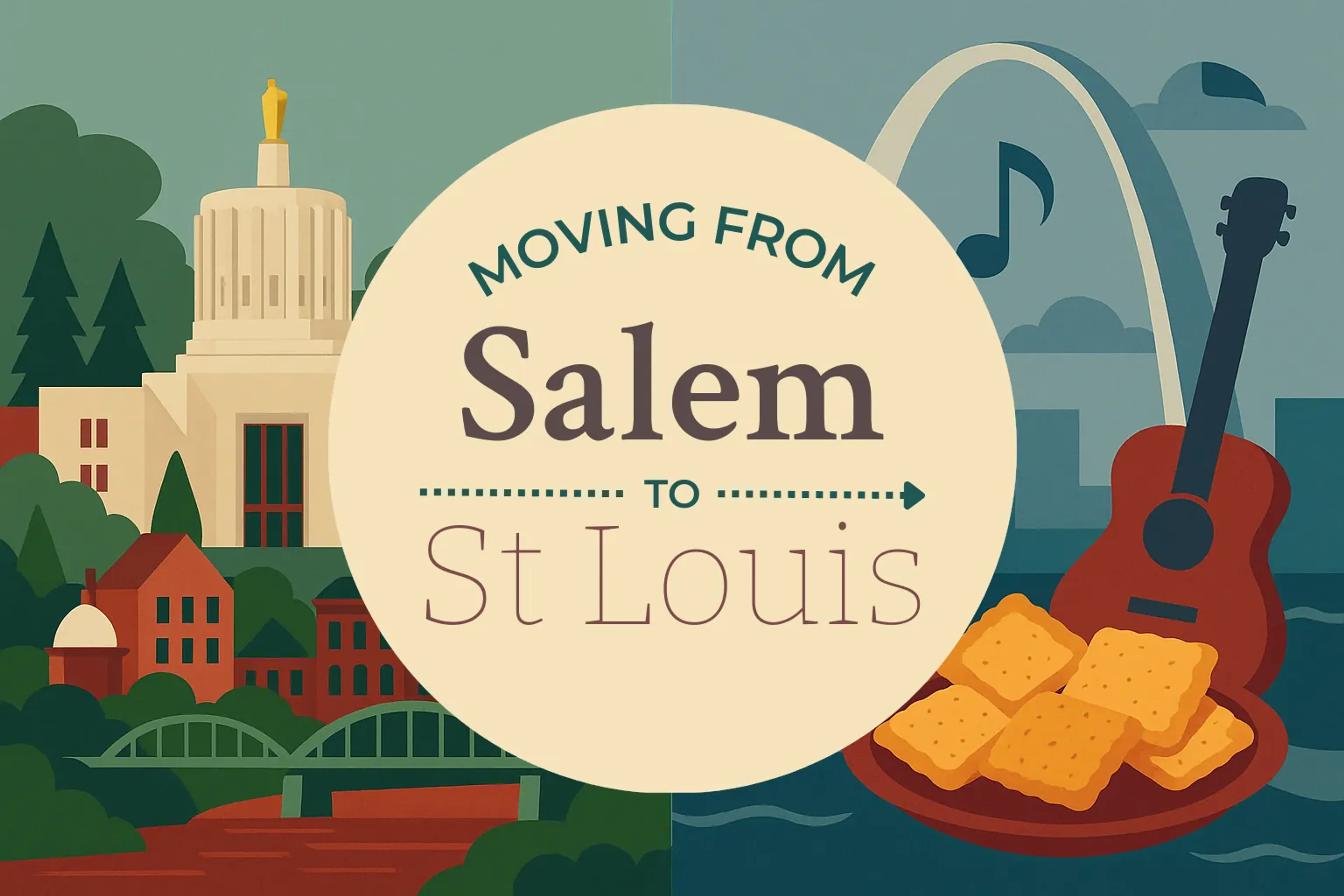 Side-by-side comparison of Salem to St. Louis moving companies