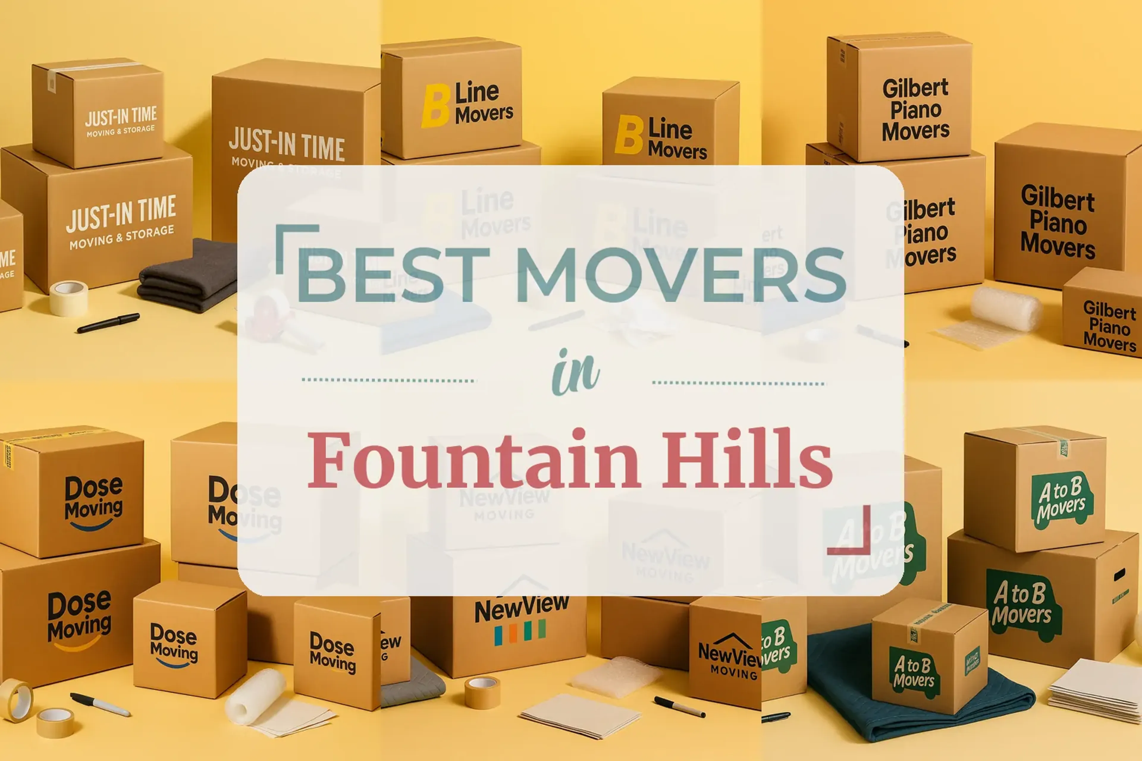 Side-by-side comparison of Fountain Hills moving companies