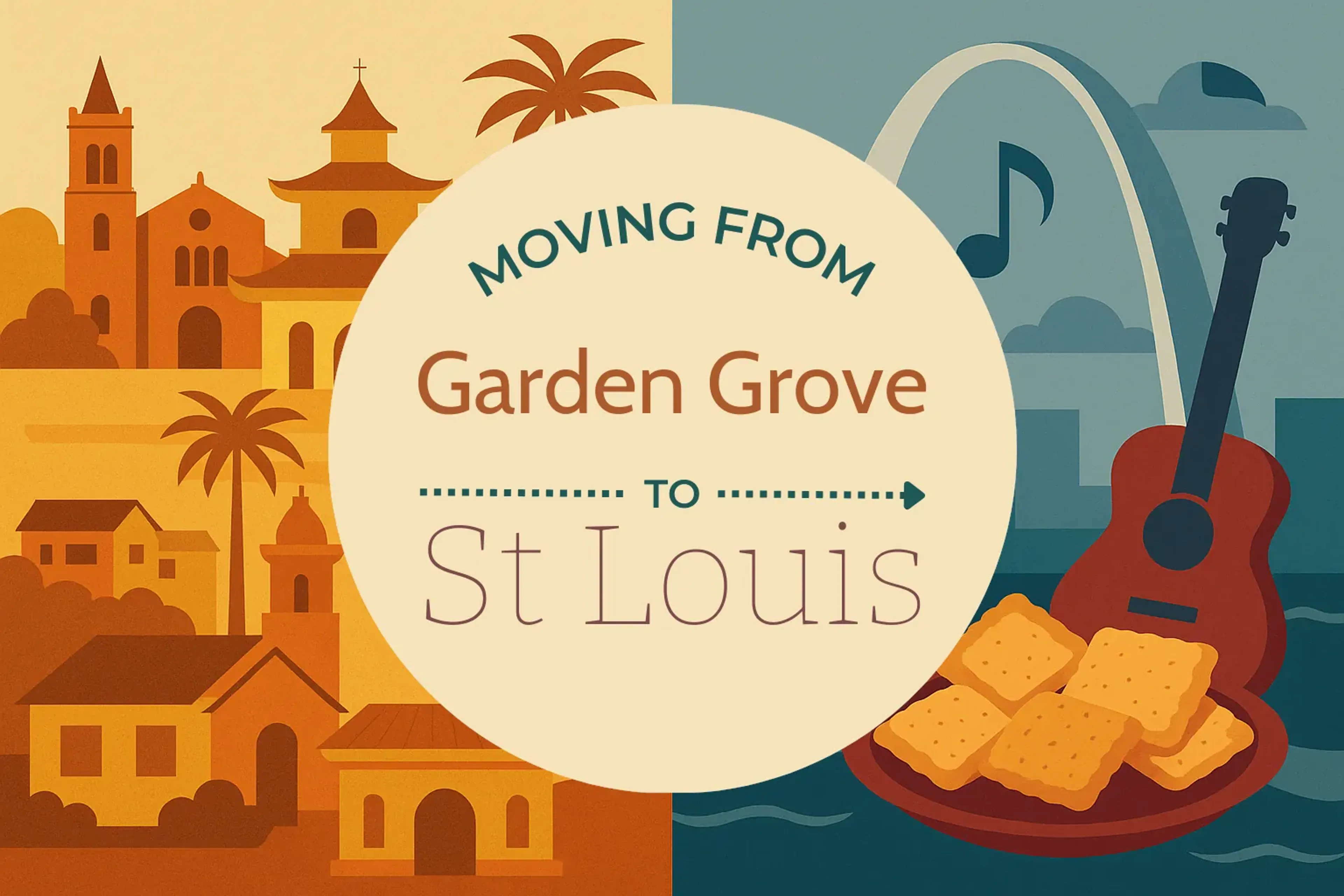 Side-by-side comparison of Garden Grove to St. Louis moving companies