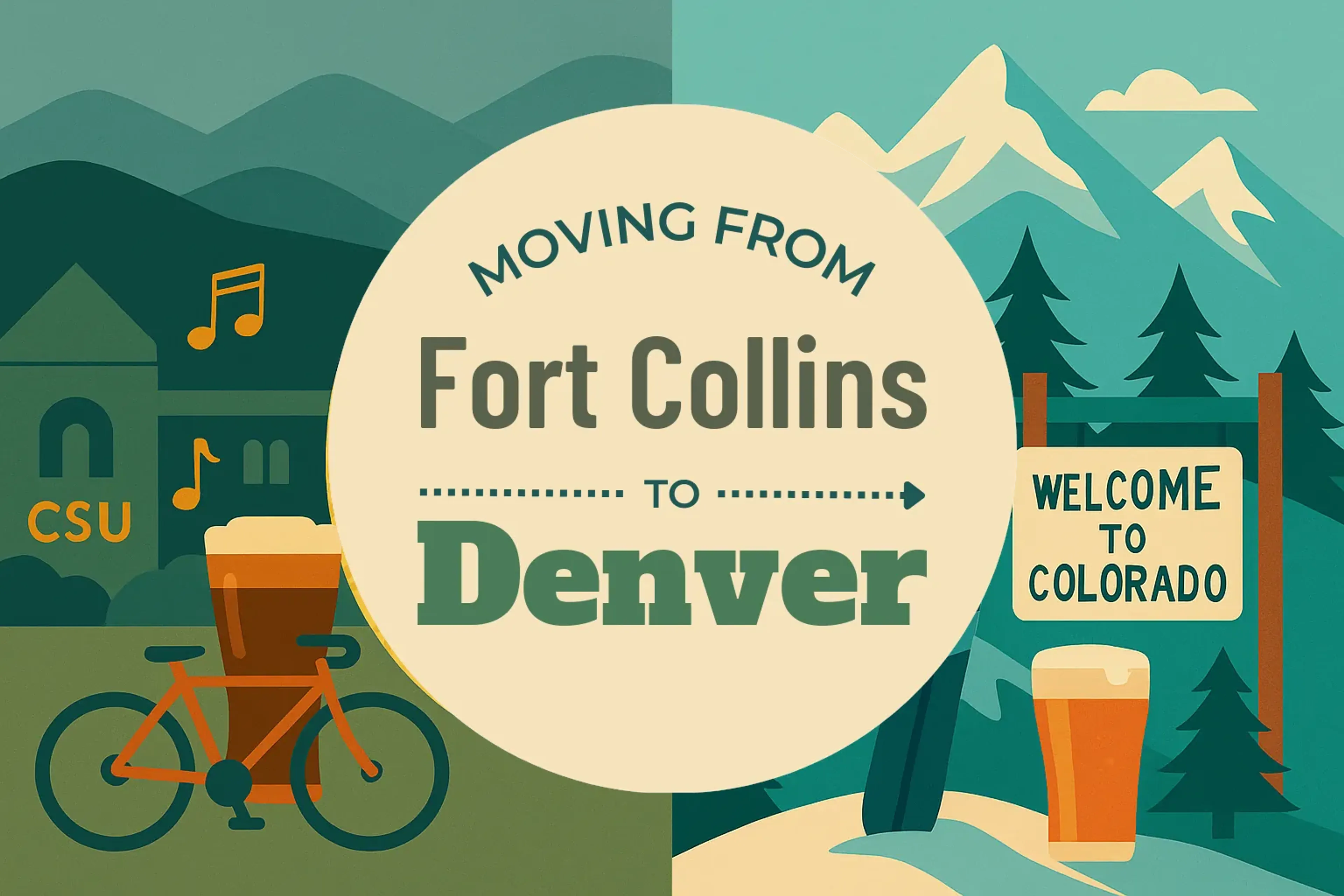 Side-by-side comparison of Fort Collins to Denver moving companies