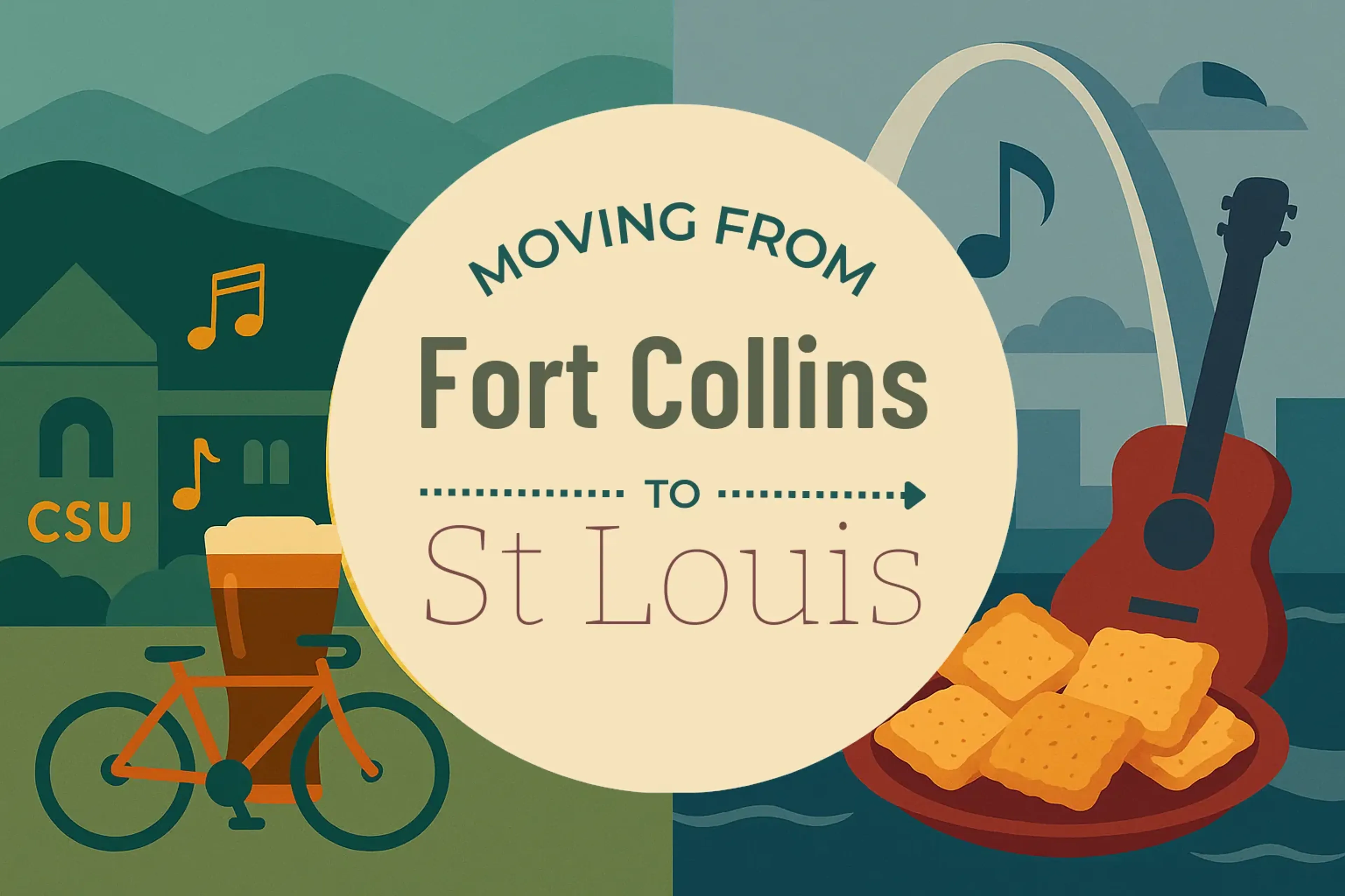Side-by-side comparison of Fort Collins to St. Louis moving companies