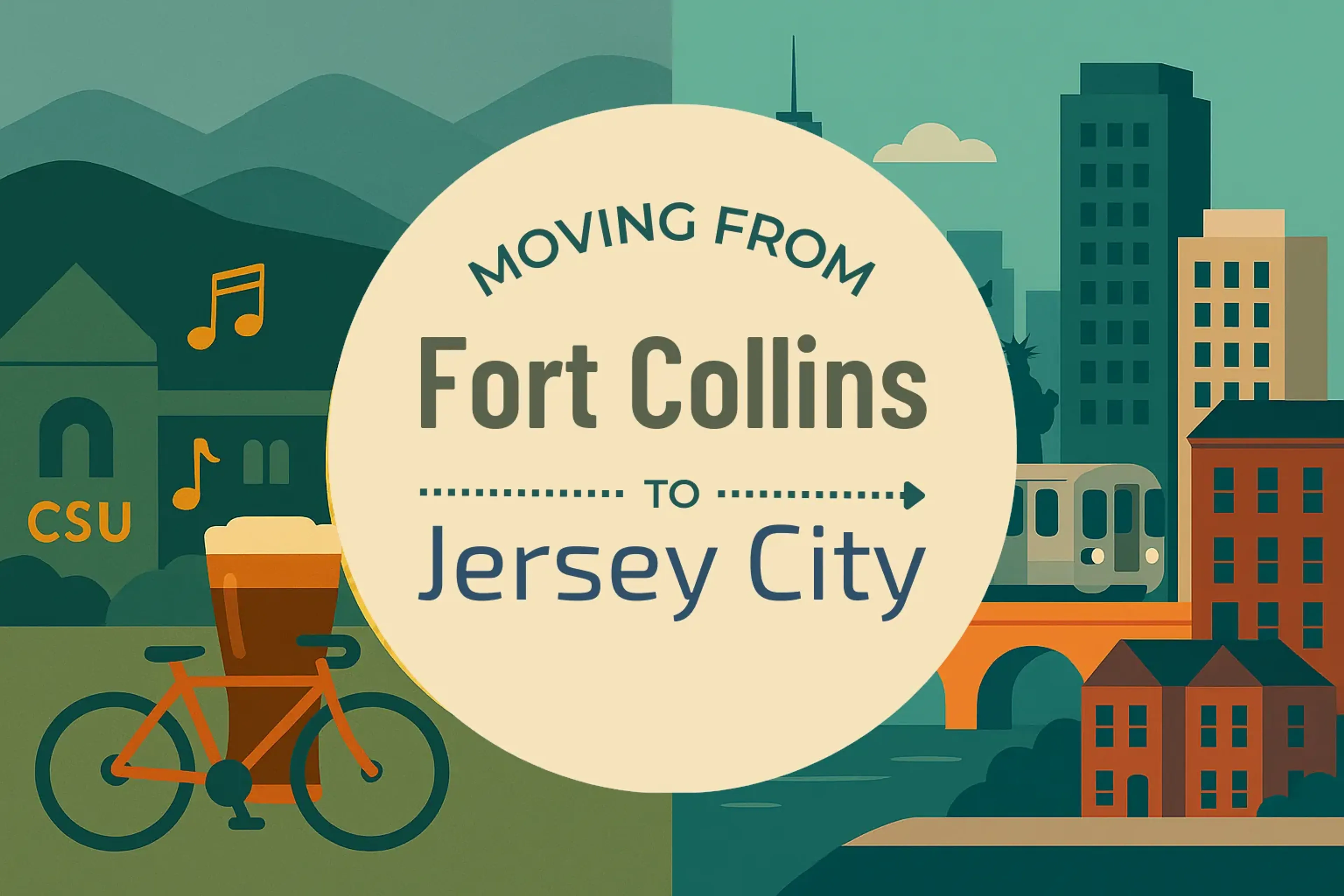 Side-by-side comparison of Fort Collins to Jersey City moving companies