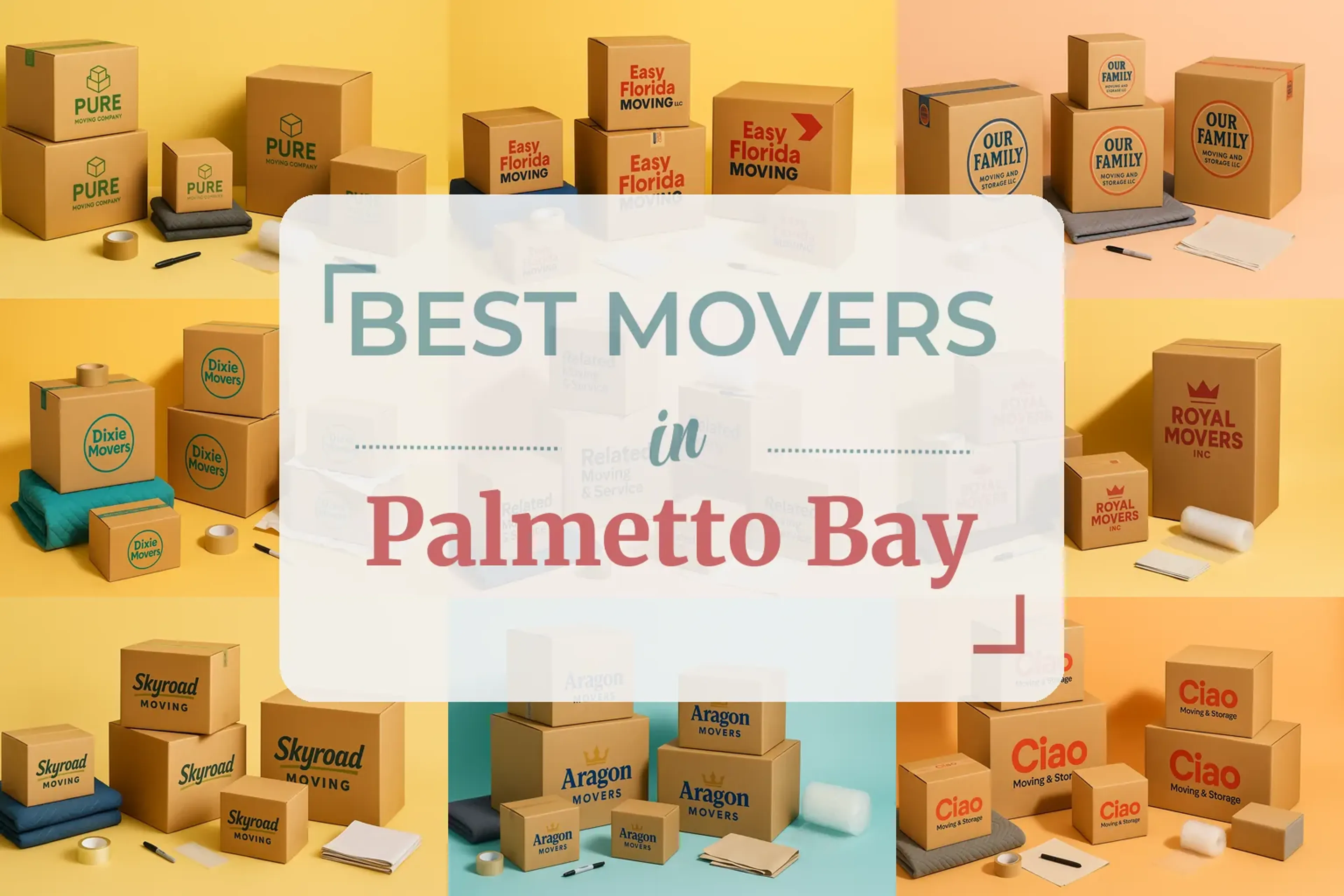 Side-by-side comparison of Palmetto Bay moving companies