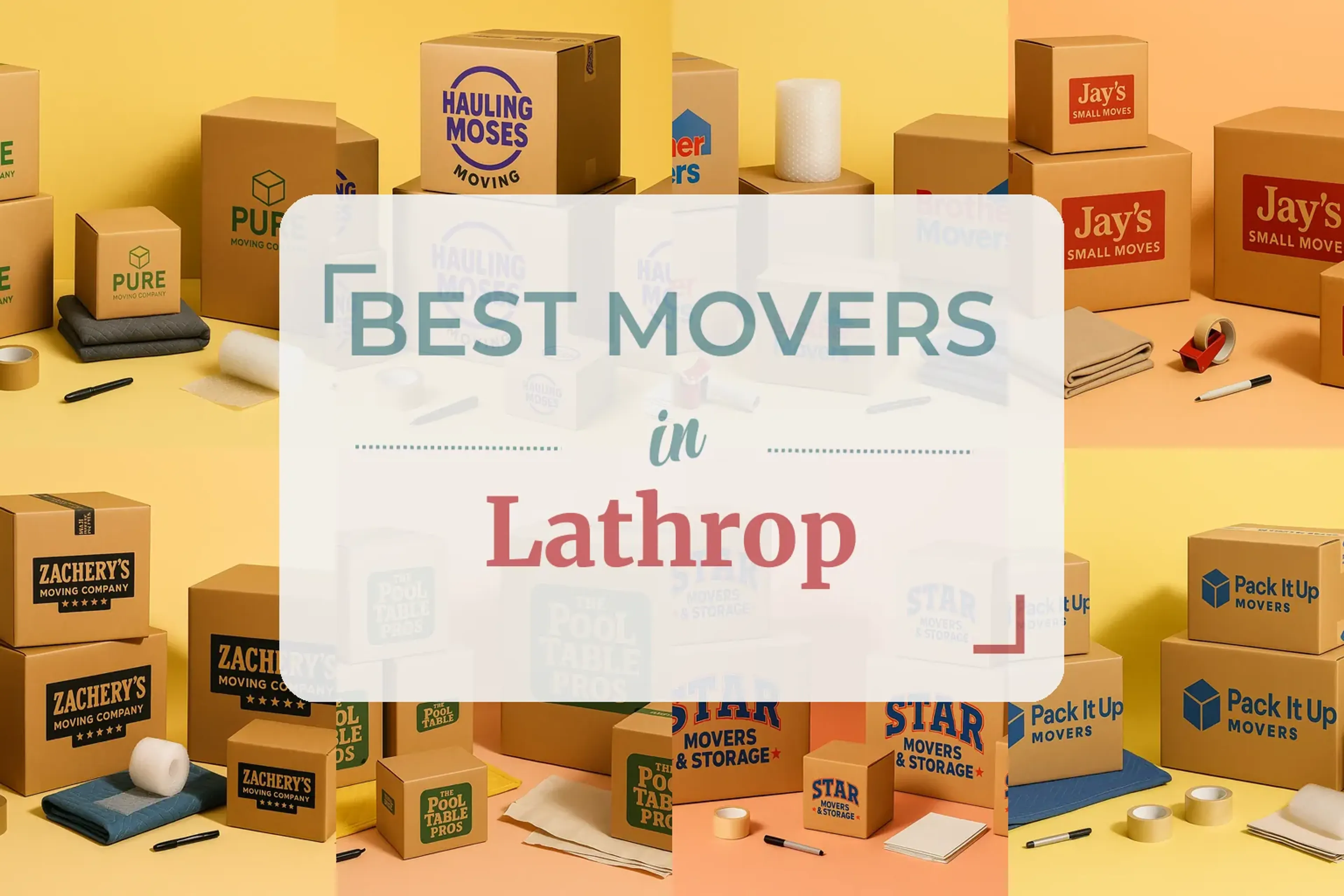 Side-by-side comparison of Lathrop moving companies