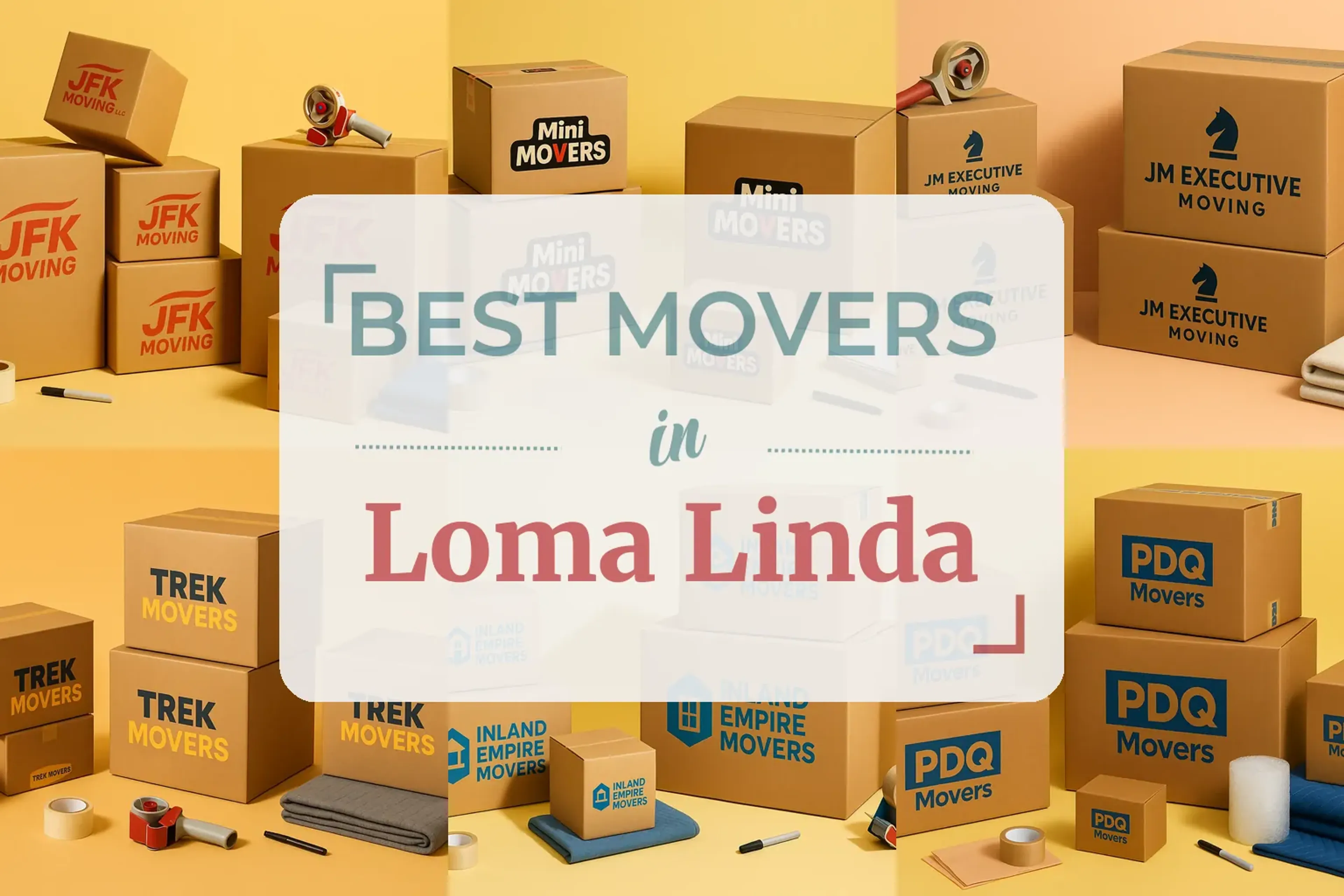 Side-by-side comparison of Loma Linda moving companies