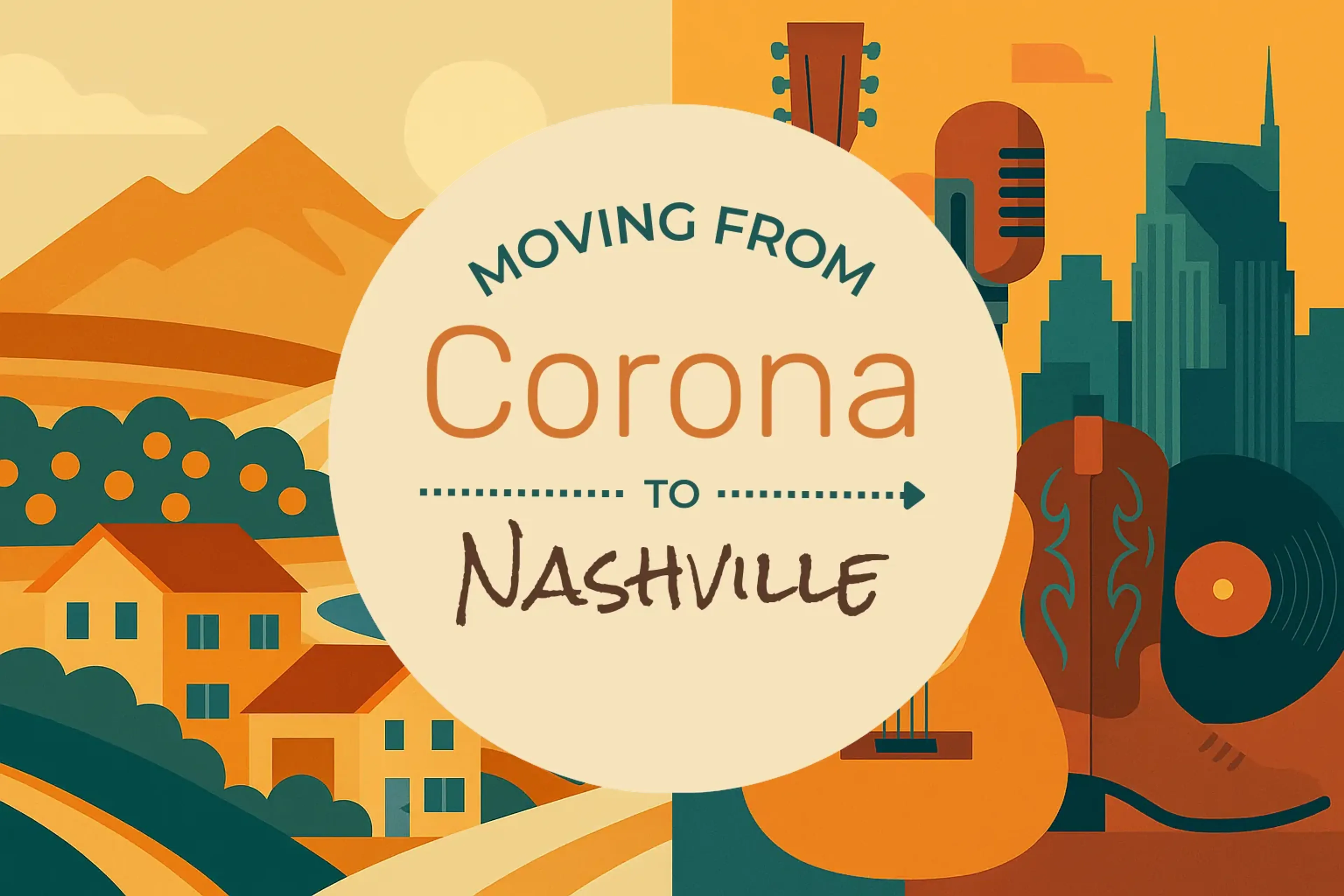 Side-by-side comparison of Corona to Nashville moving companies