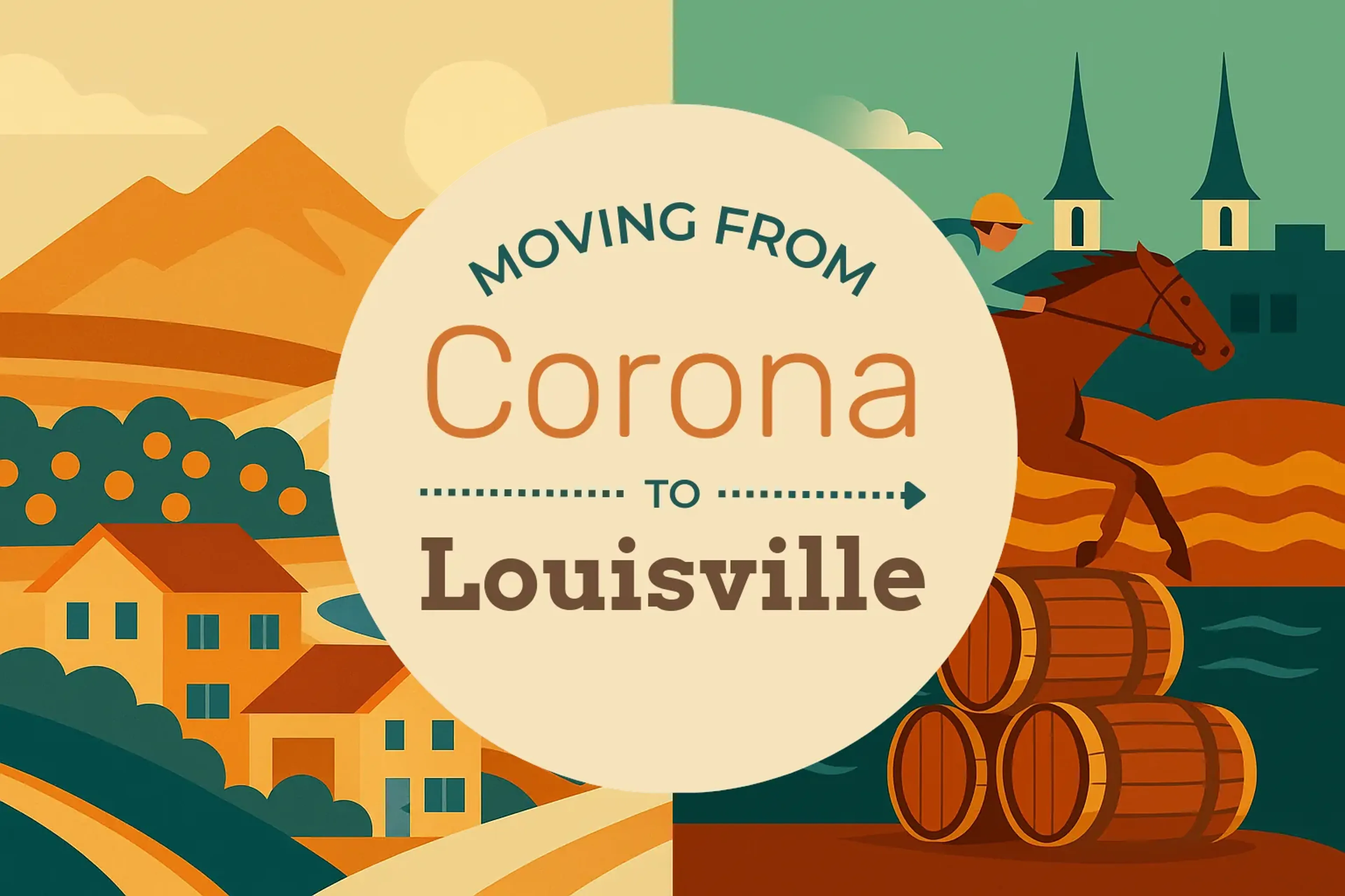 Side-by-side comparison of Corona to Louisville moving companies
