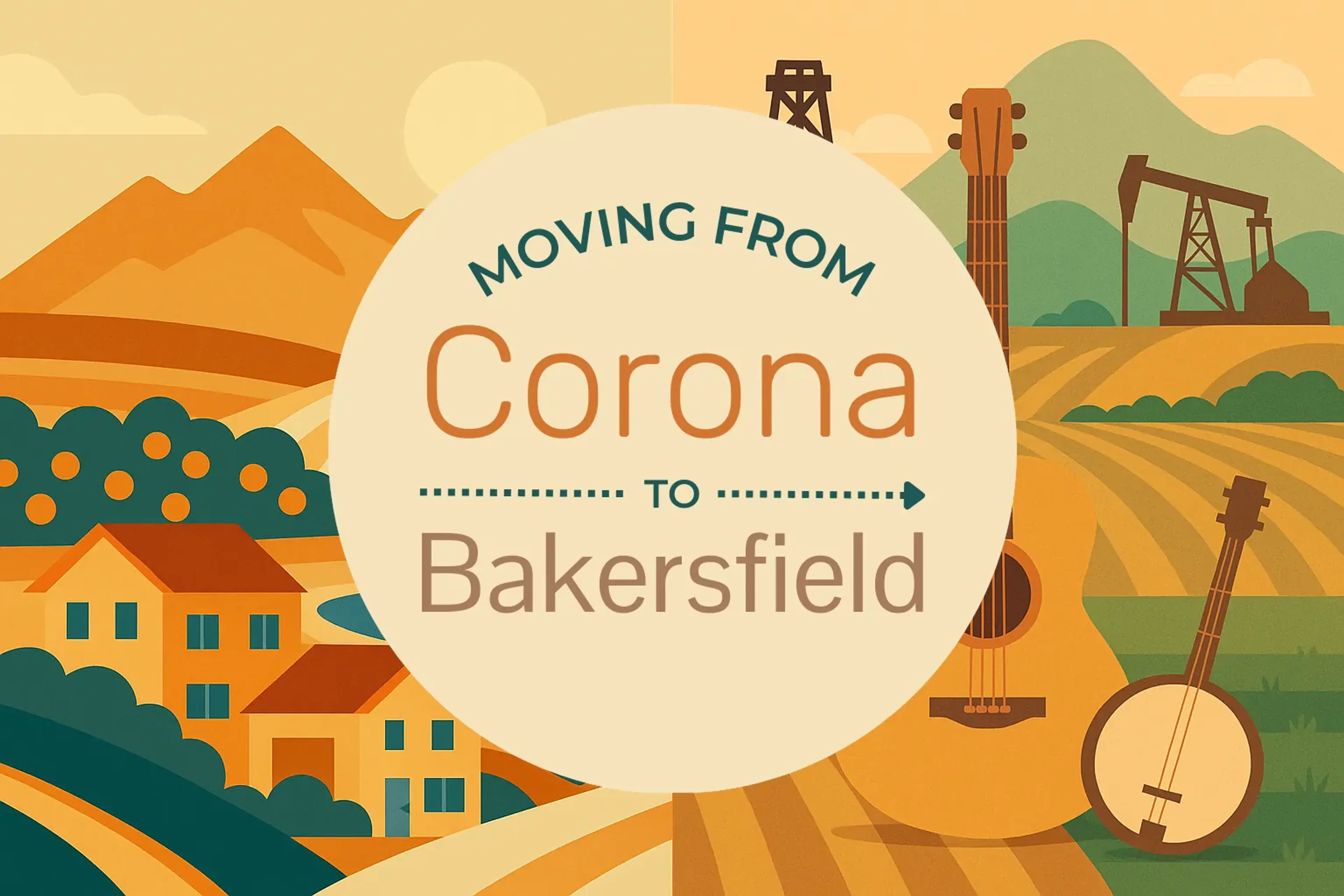 Corona to Bakersfield featured image
