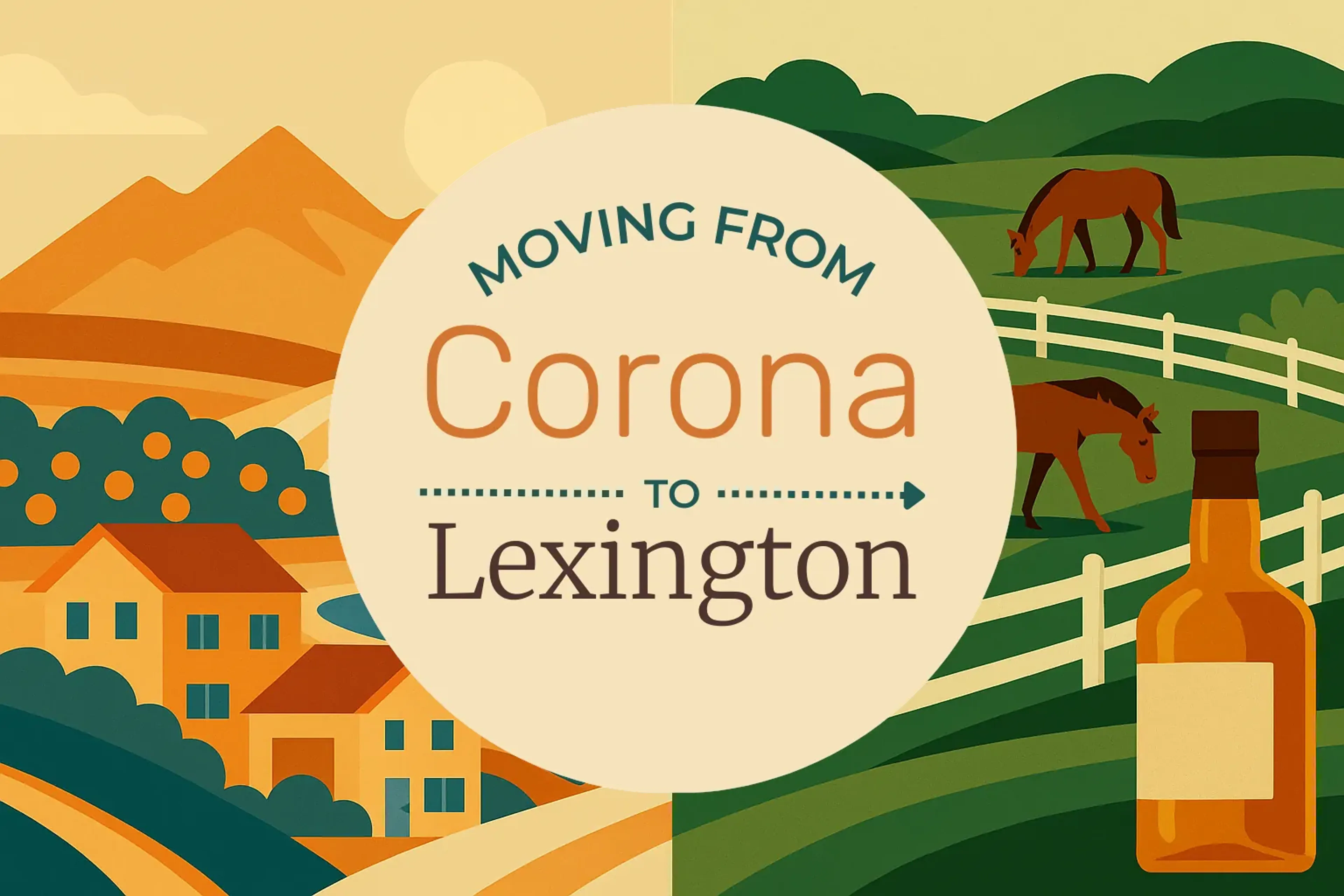 Side-by-side comparison of Corona to Lexington moving companies