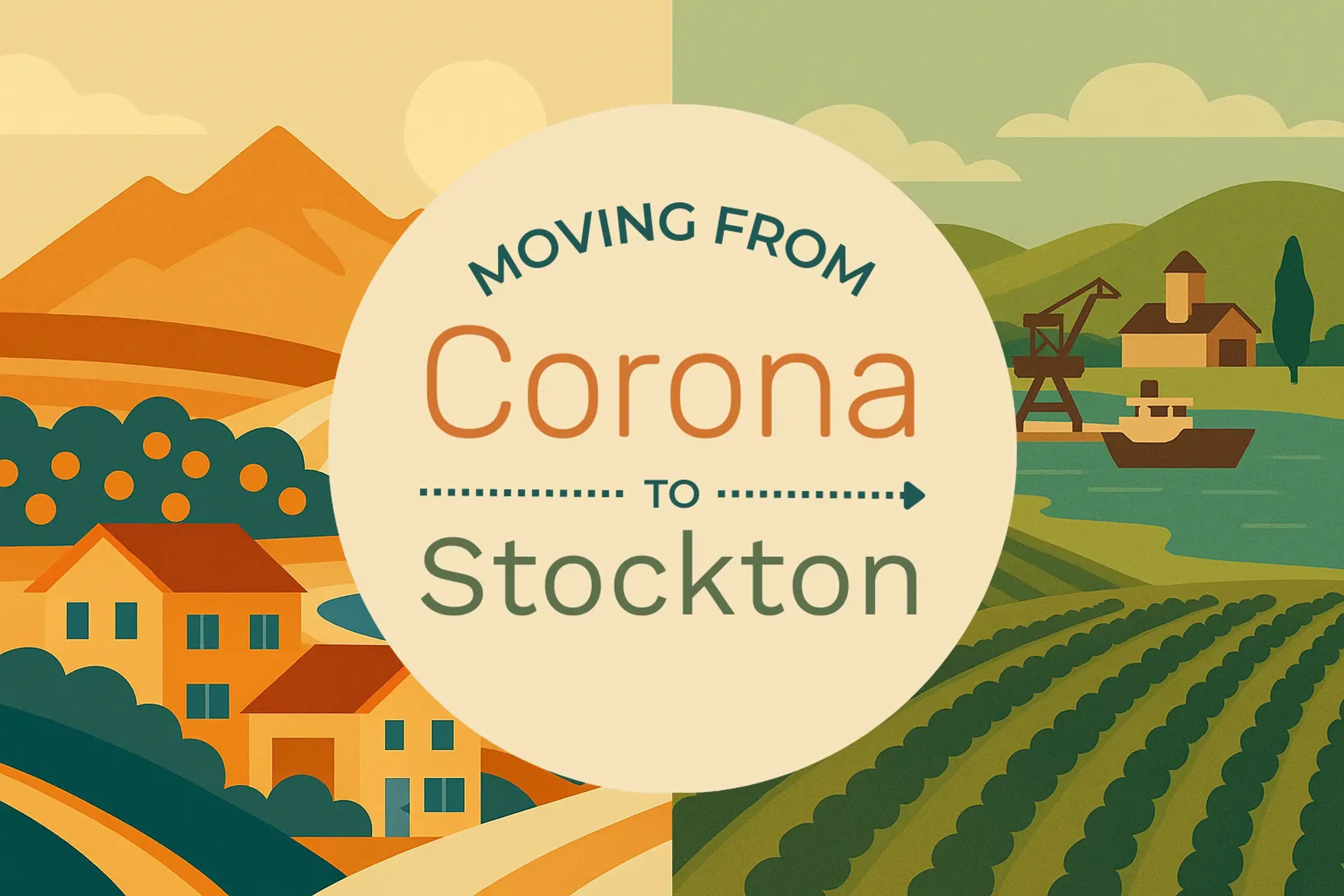Corona to Stockton featured image