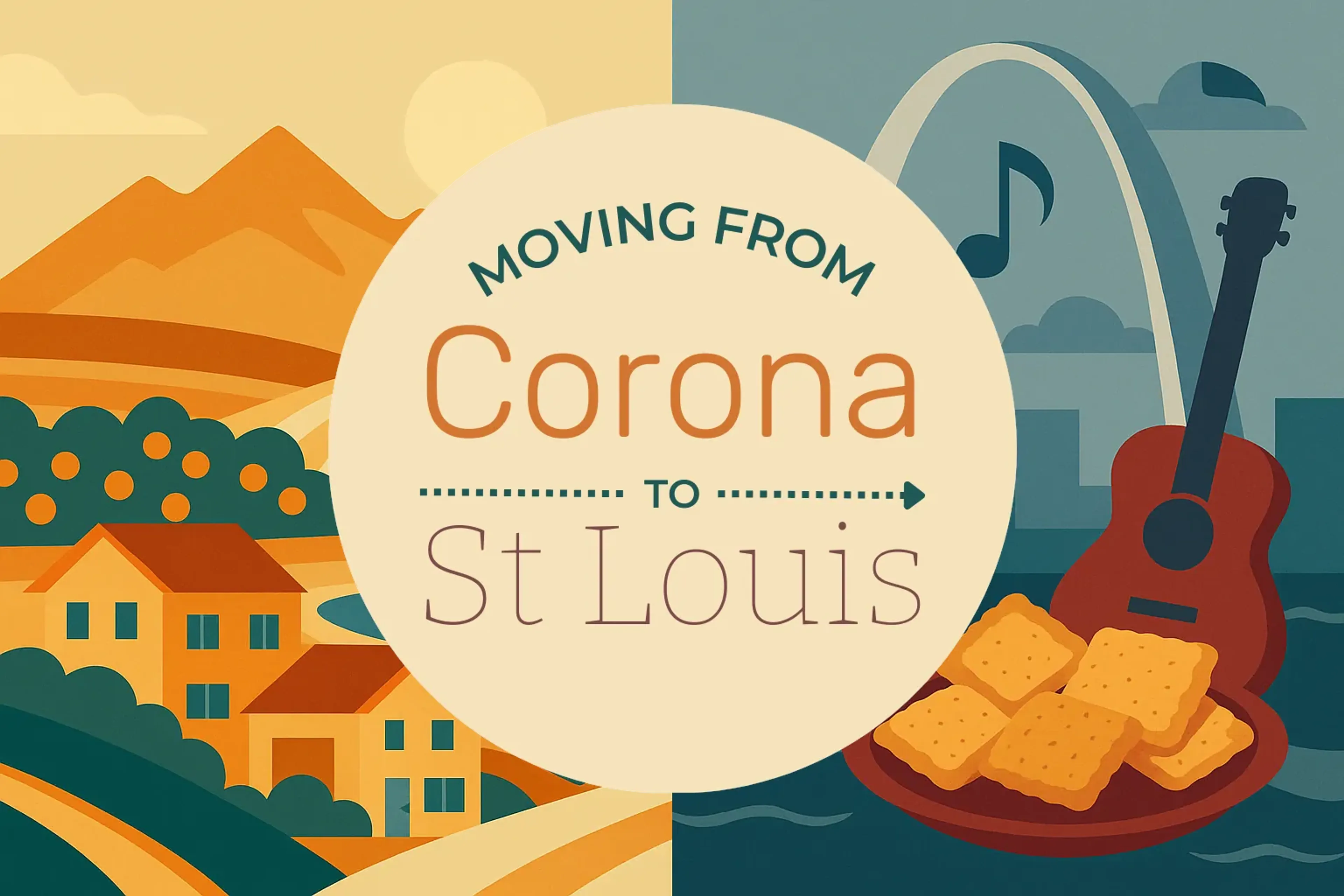 Side-by-side comparison of Corona to St. Louis moving companies