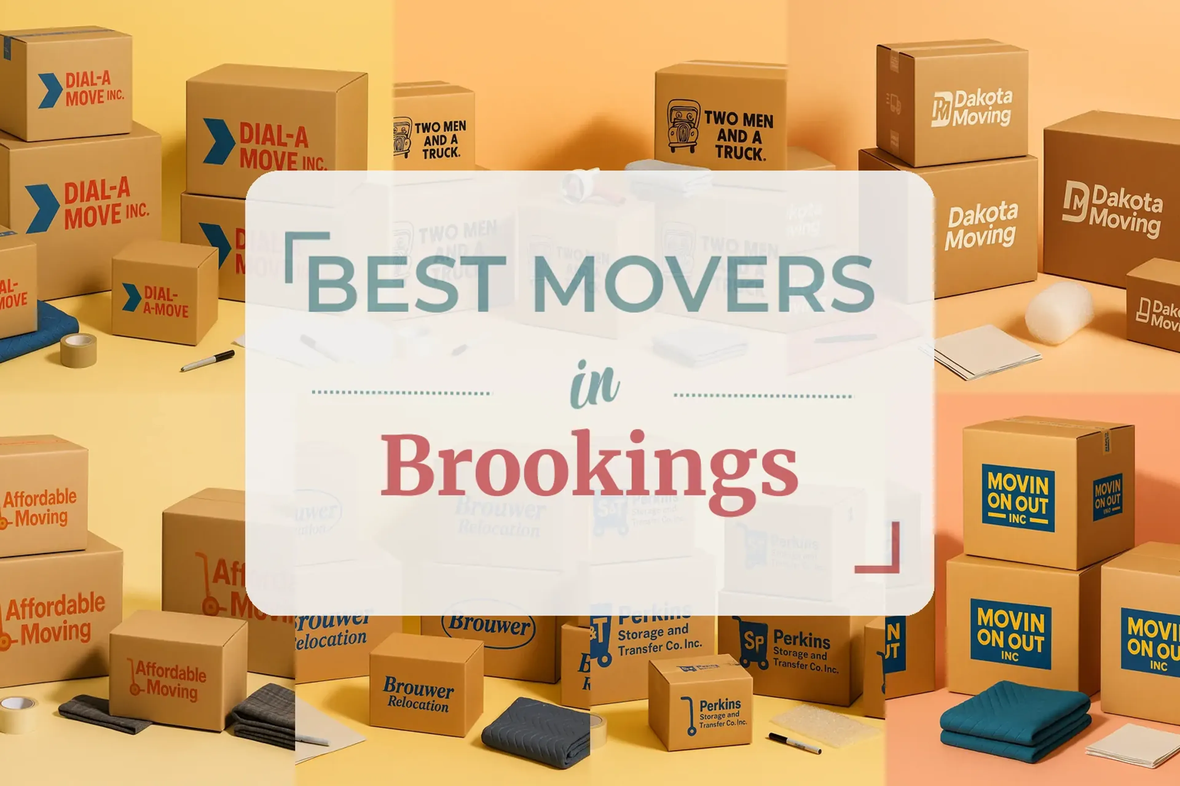 Side-by-side comparison of Brookings moving companies