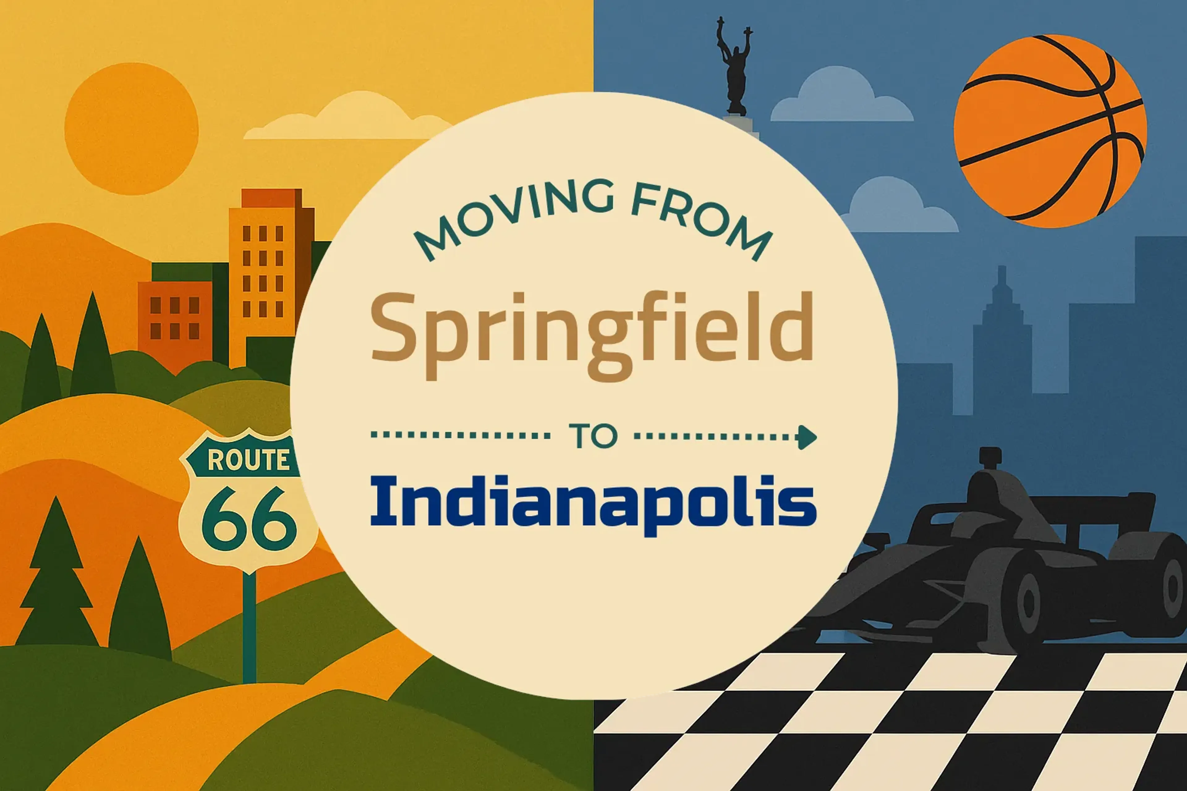 Side-by-side comparison of Springfield to Indianapolis moving companies