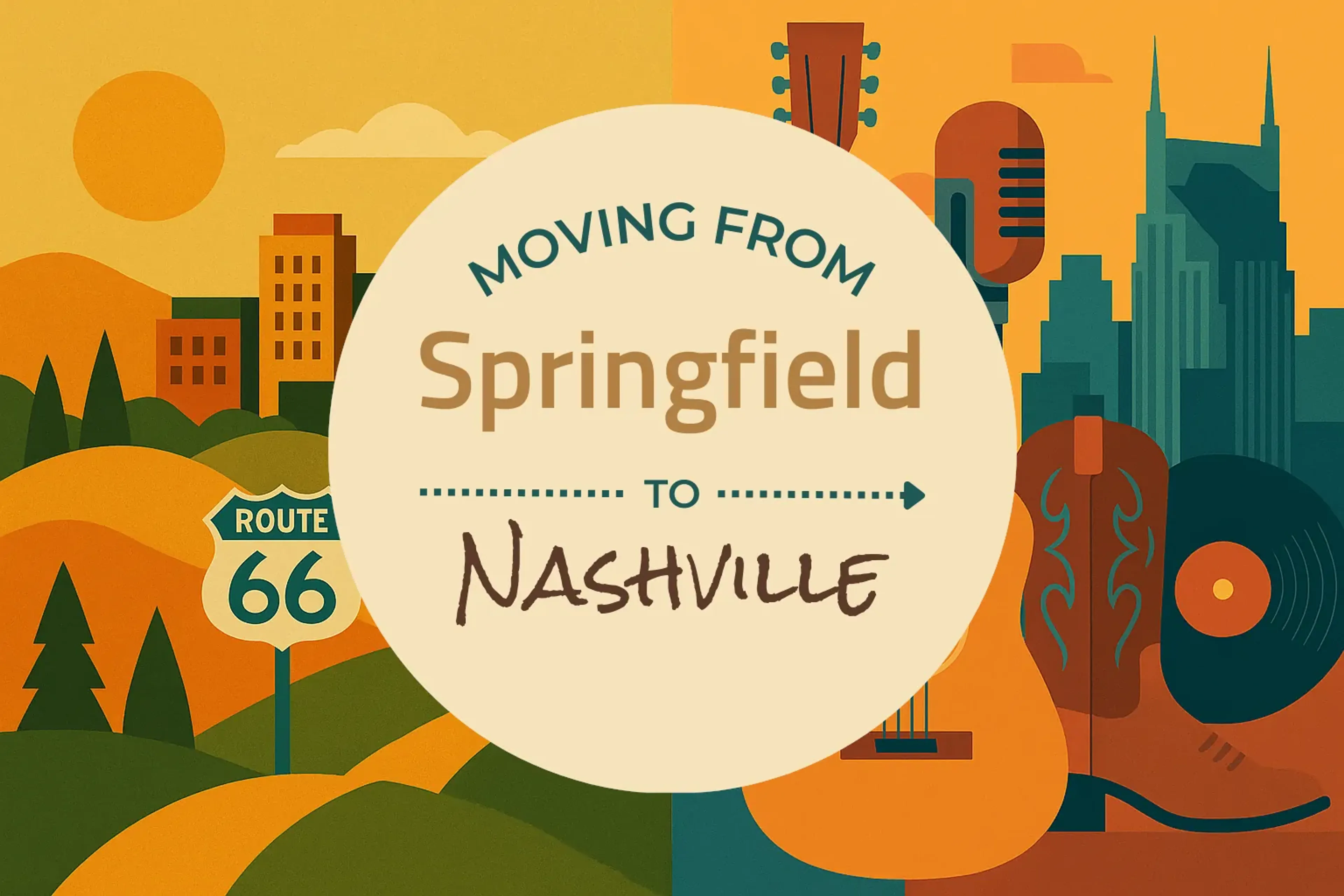 Side-by-side comparison of Springfield to Nashville moving companies