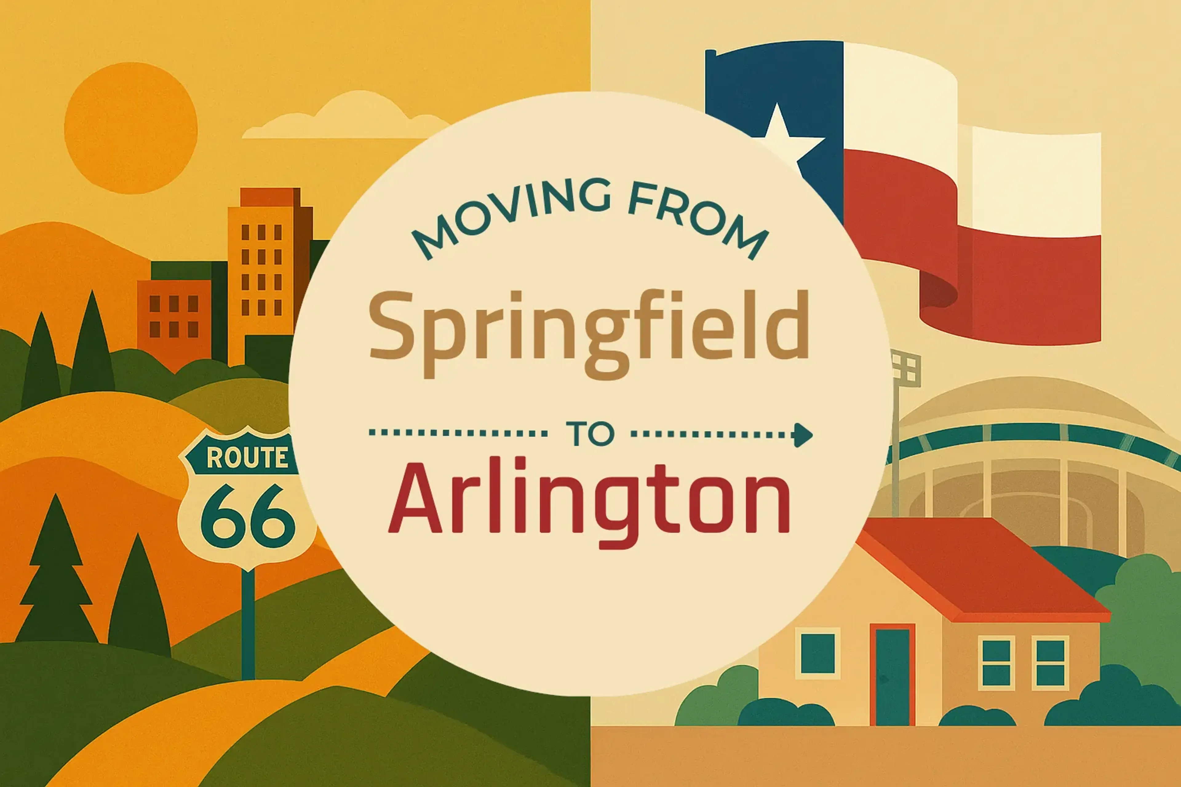 Side-by-side comparison of Springfield to Arlington moving companies