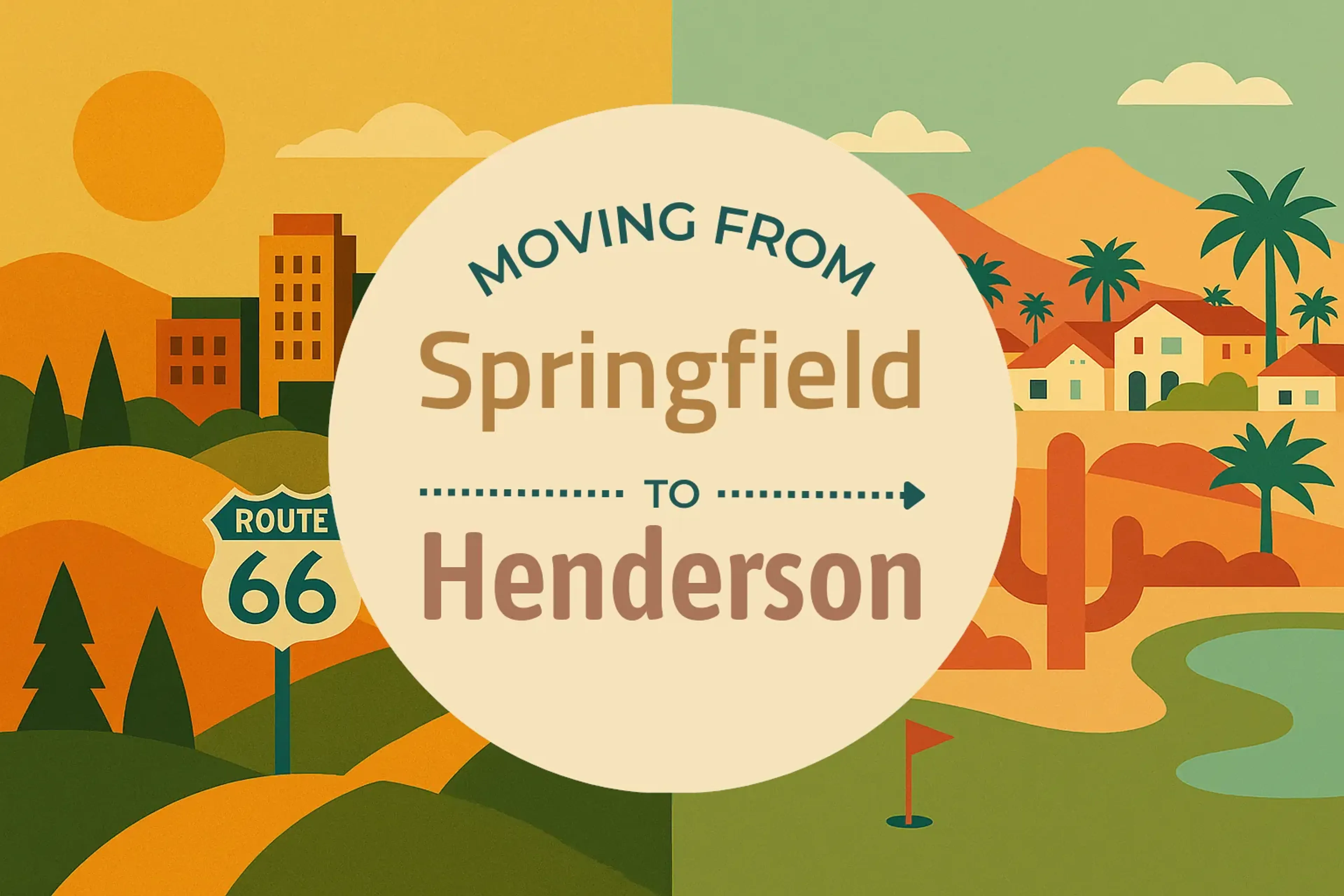 Side-by-side comparison of Springfield to Henderson moving companies