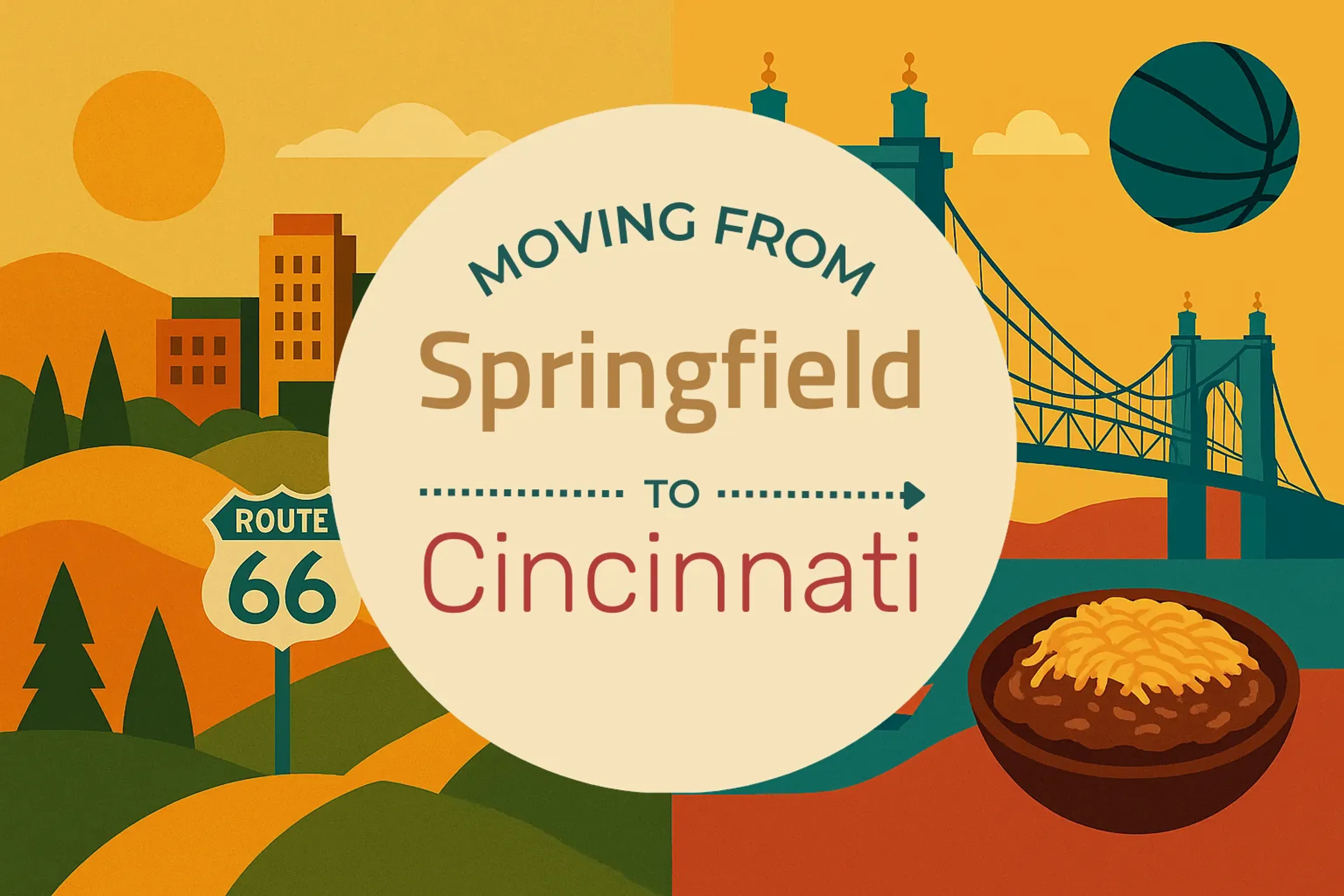 Side-by-side comparison of Springfield to Cincinnati moving companies