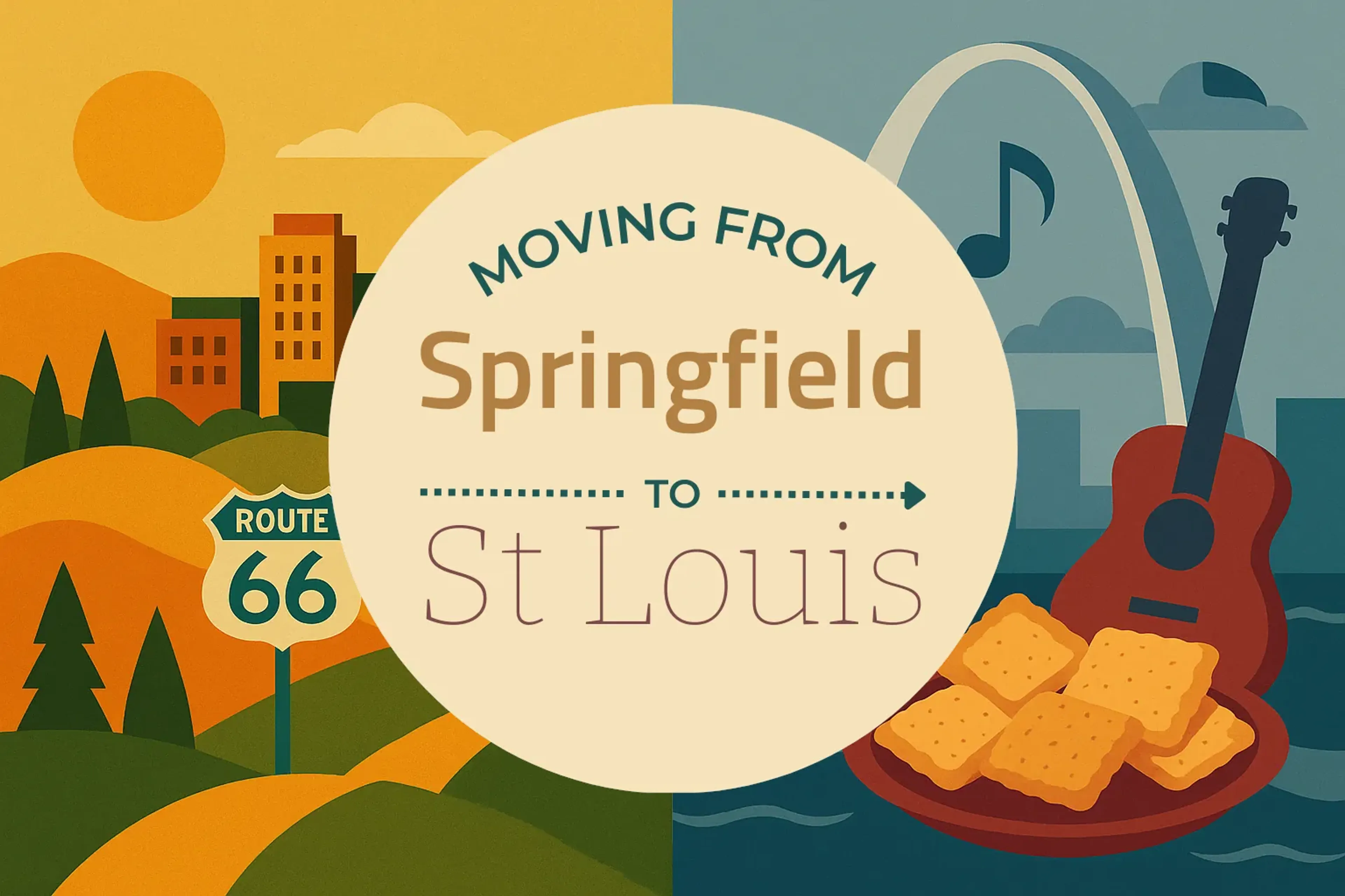 Side-by-side comparison of Springfield to St. Louis moving companies