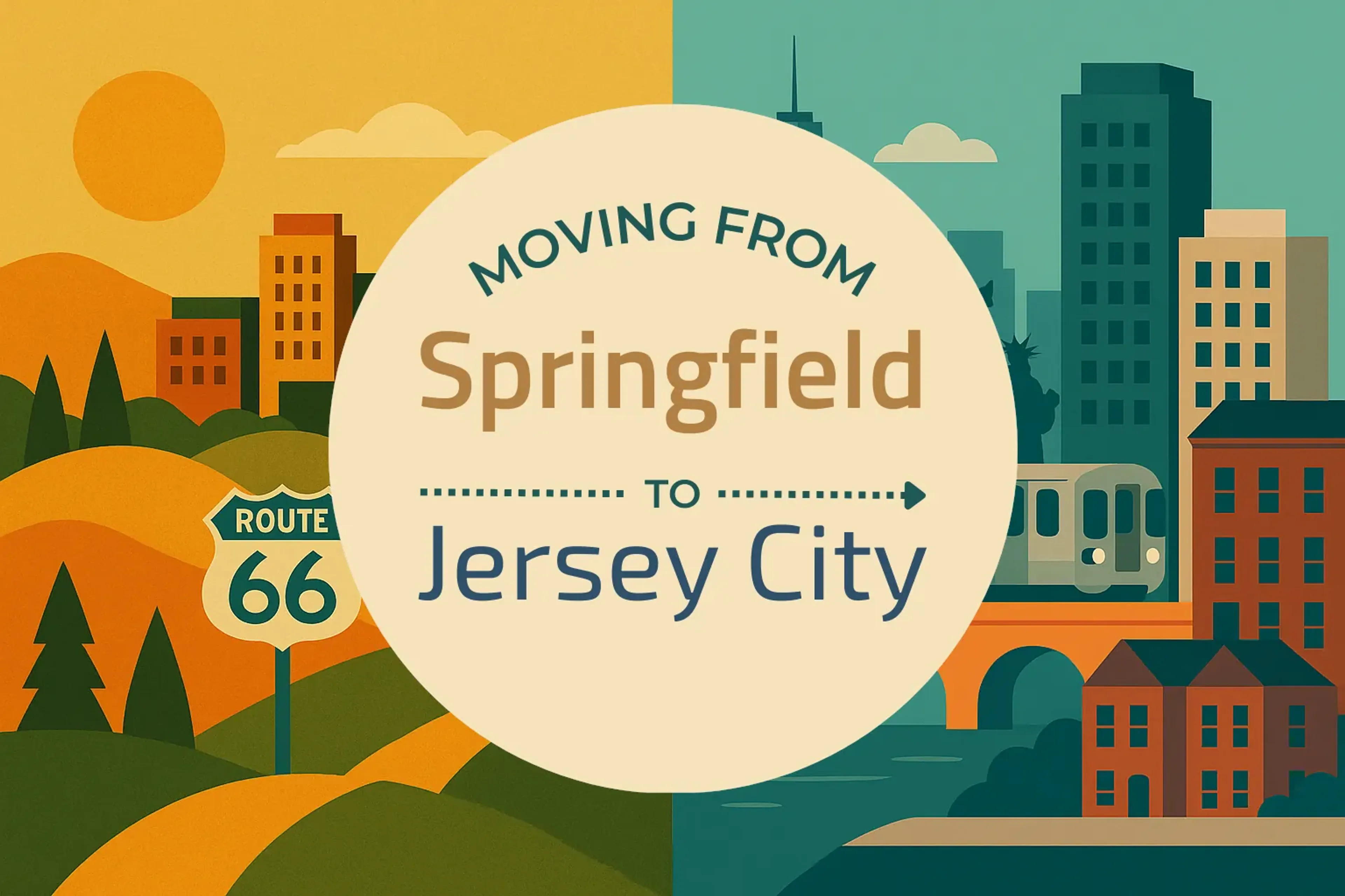 Side-by-side comparison of Springfield to Jersey City moving companies