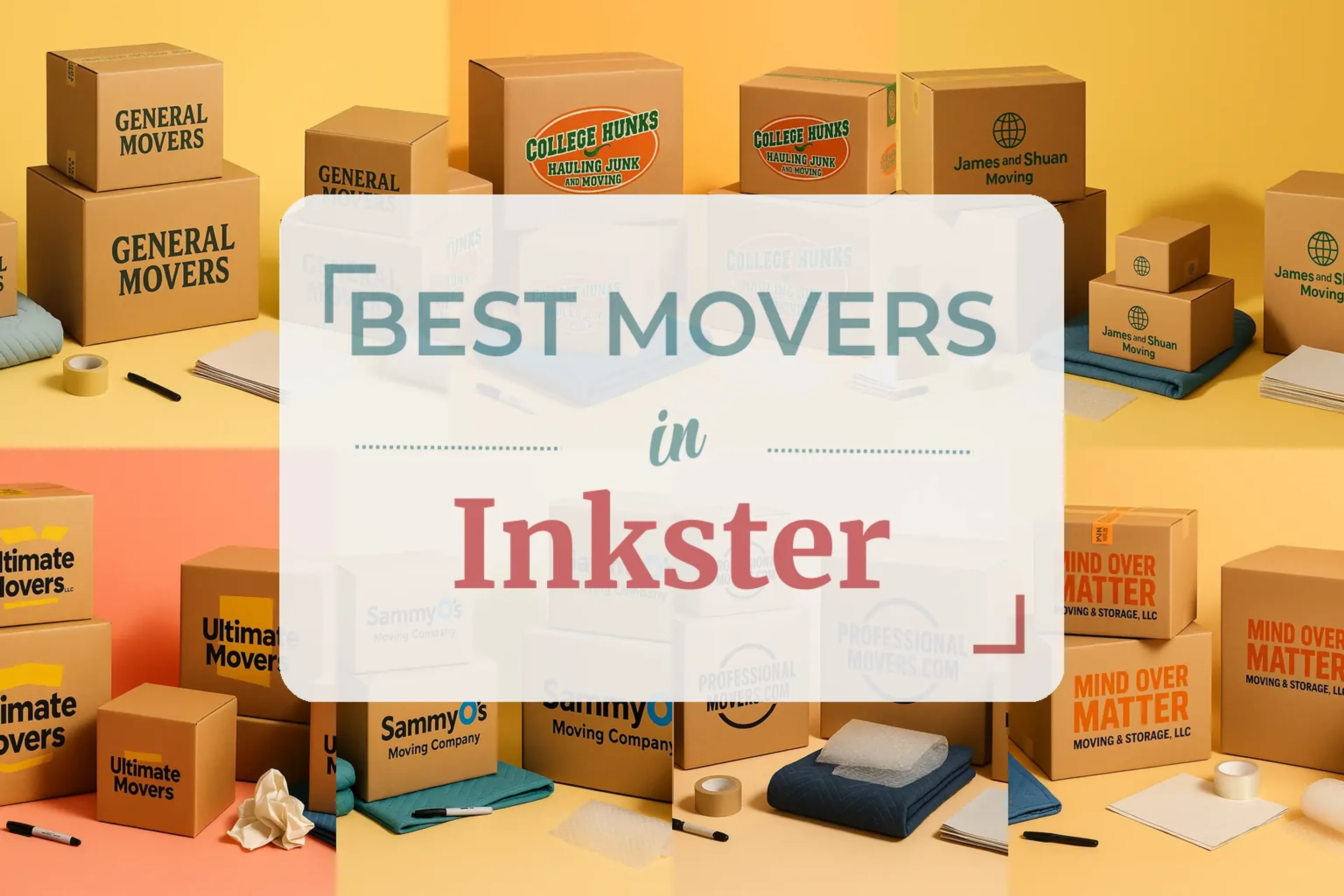 Side-by-side comparison of Inkster moving companies