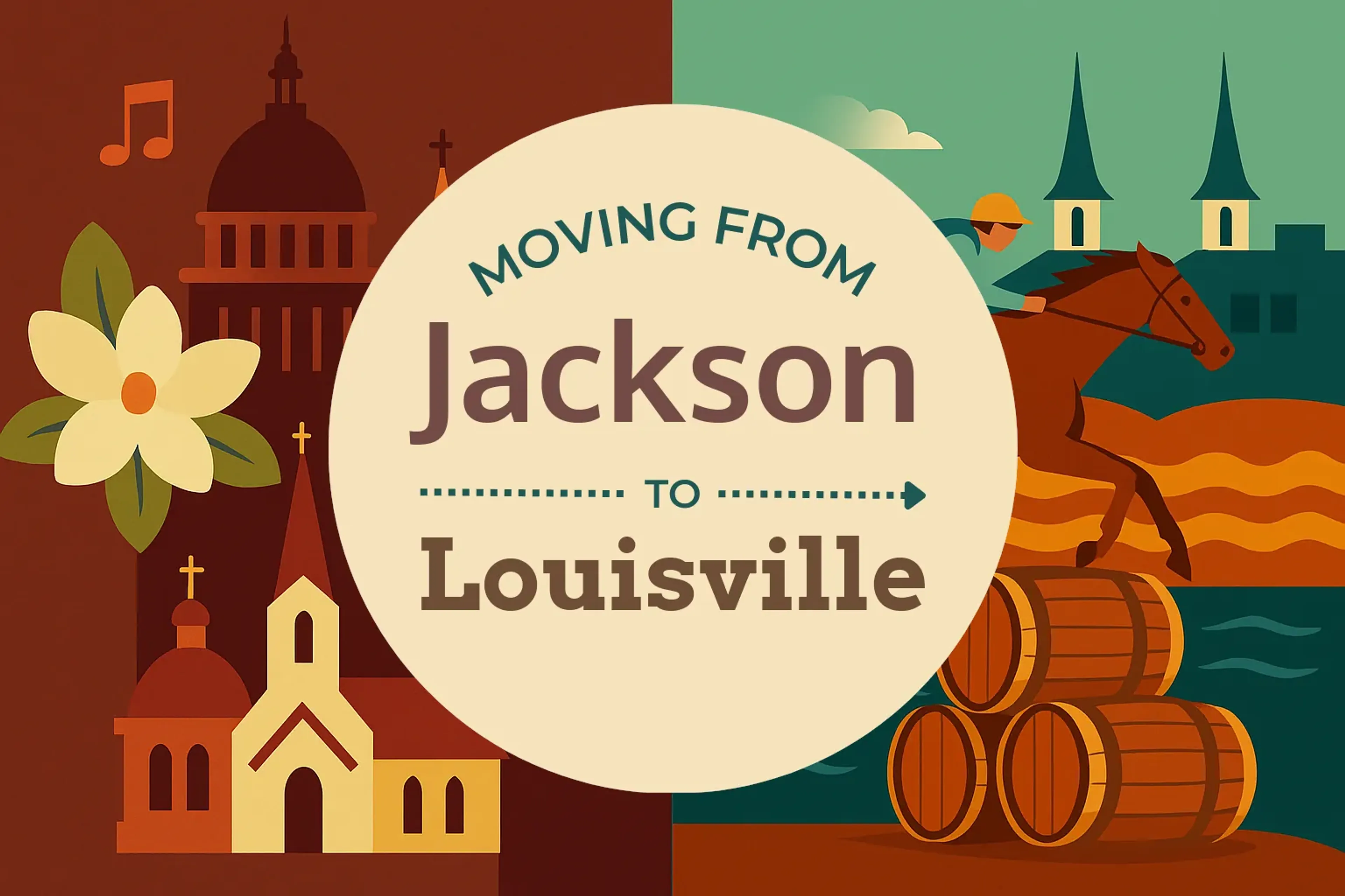 Side-by-side comparison of Jackson to Louisville moving companies