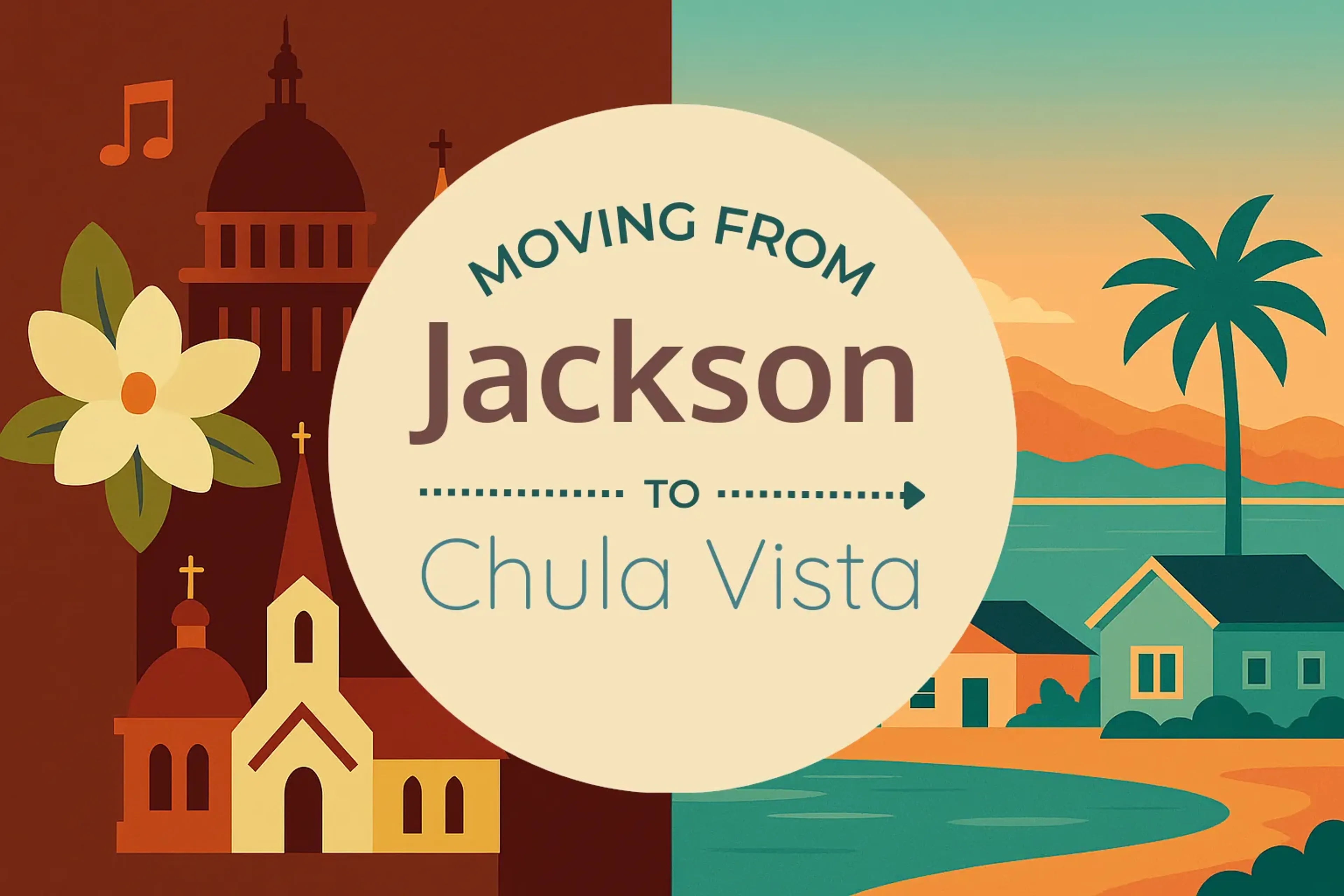 Side-by-side comparison of Jackson to Chula Vista moving companies