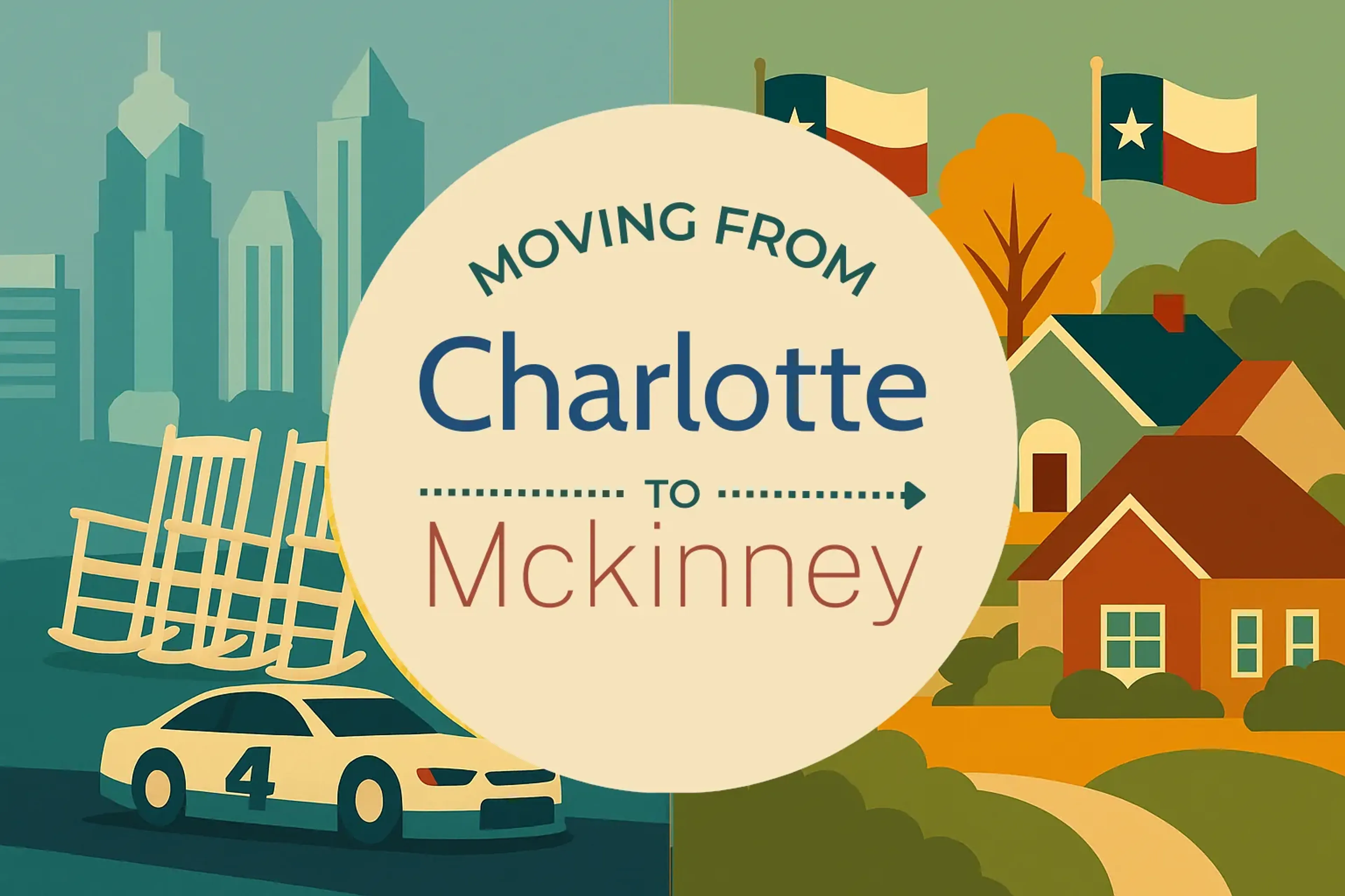 Side-by-side comparison of Charlotte to Mckinney moving companies
