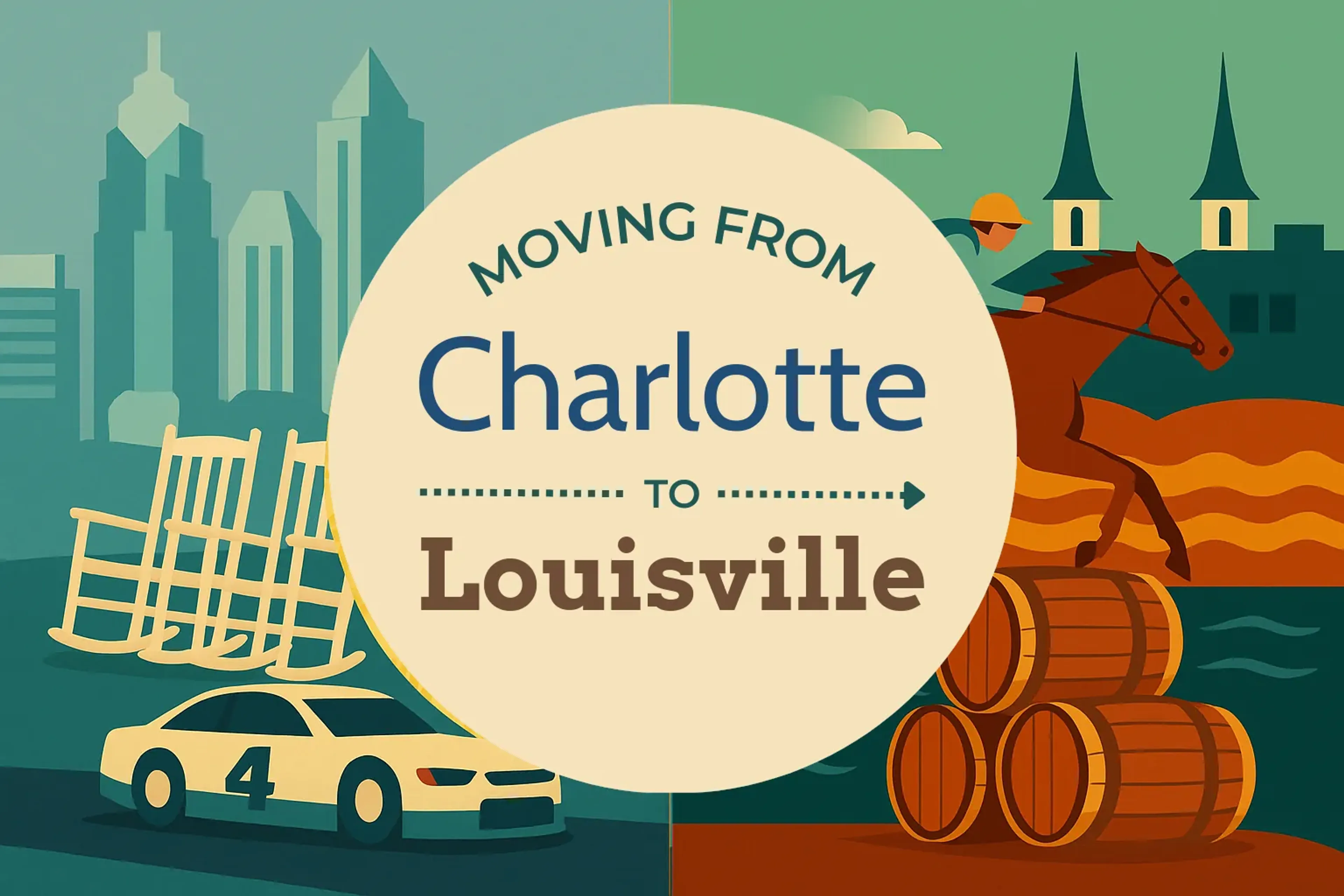 Side-by-side comparison of Charlotte to Louisville moving companies