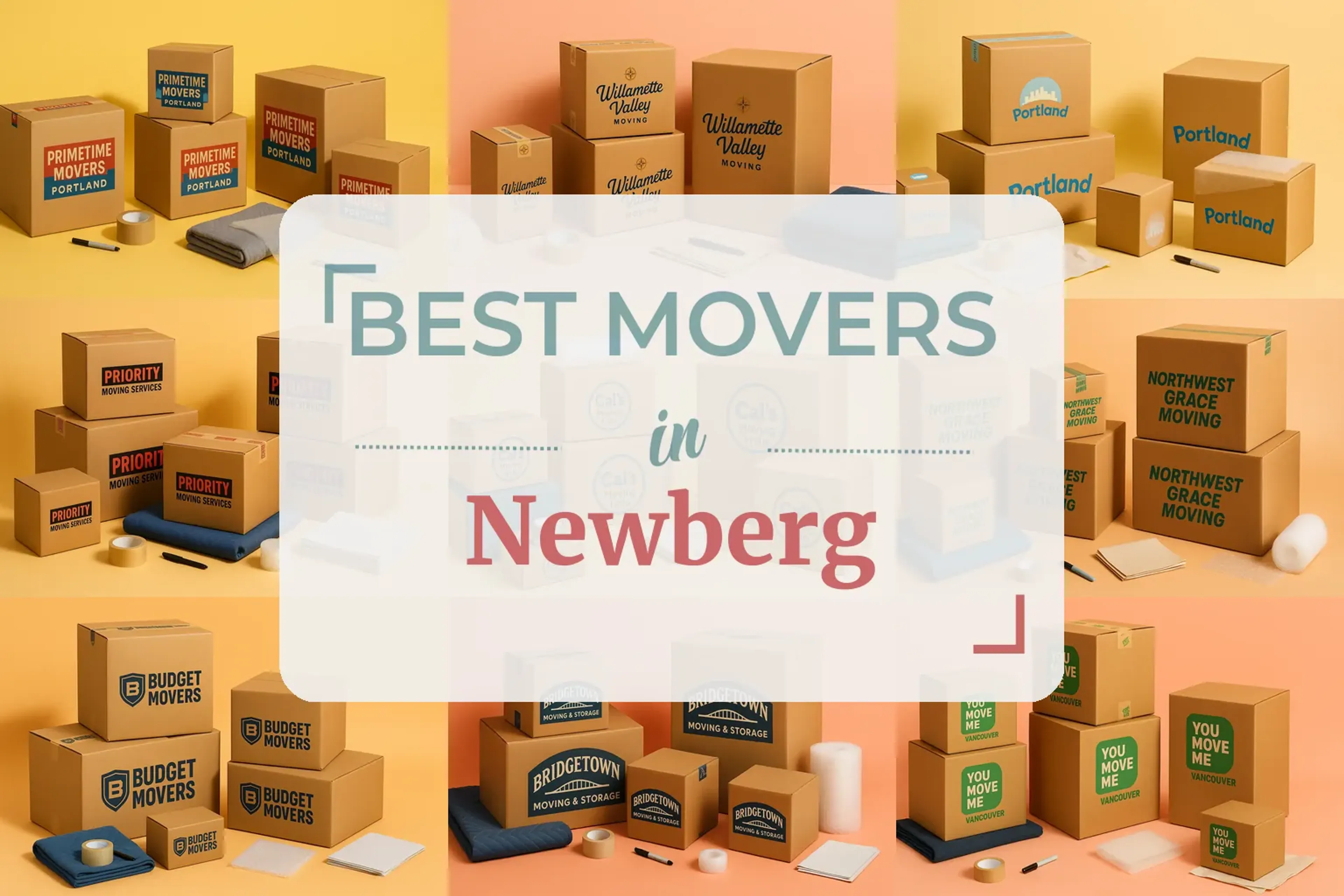 Side-by-side comparison of Newberg moving companies
