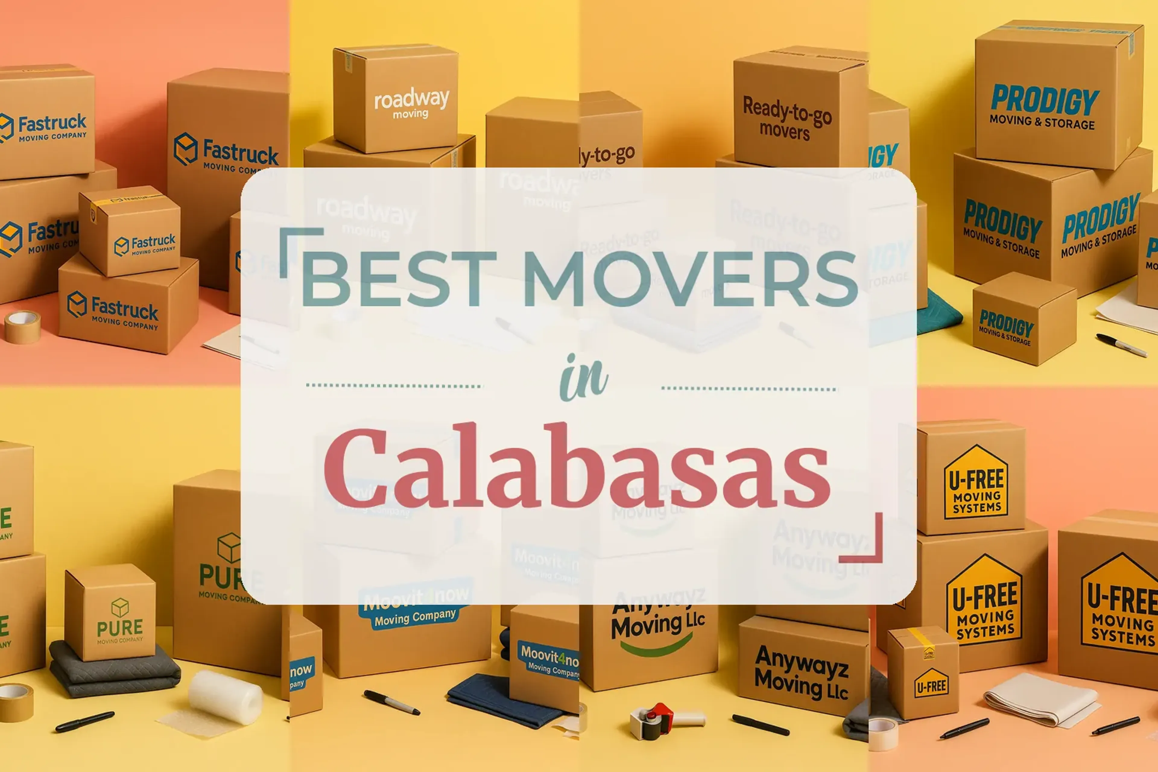 Side-by-side comparison of Calabasas moving companies