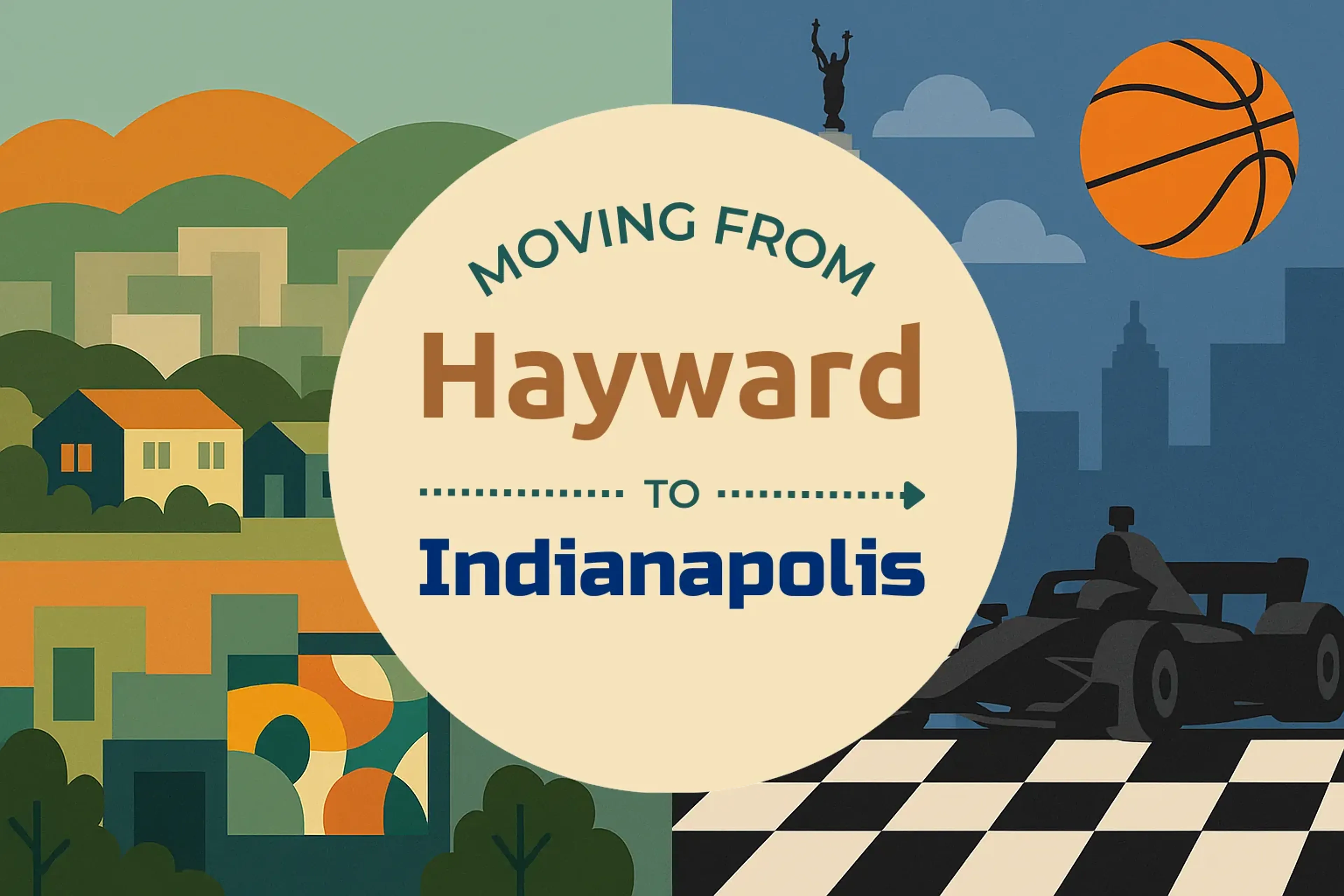 Side-by-side comparison of Hayward to Indianapolis moving companies