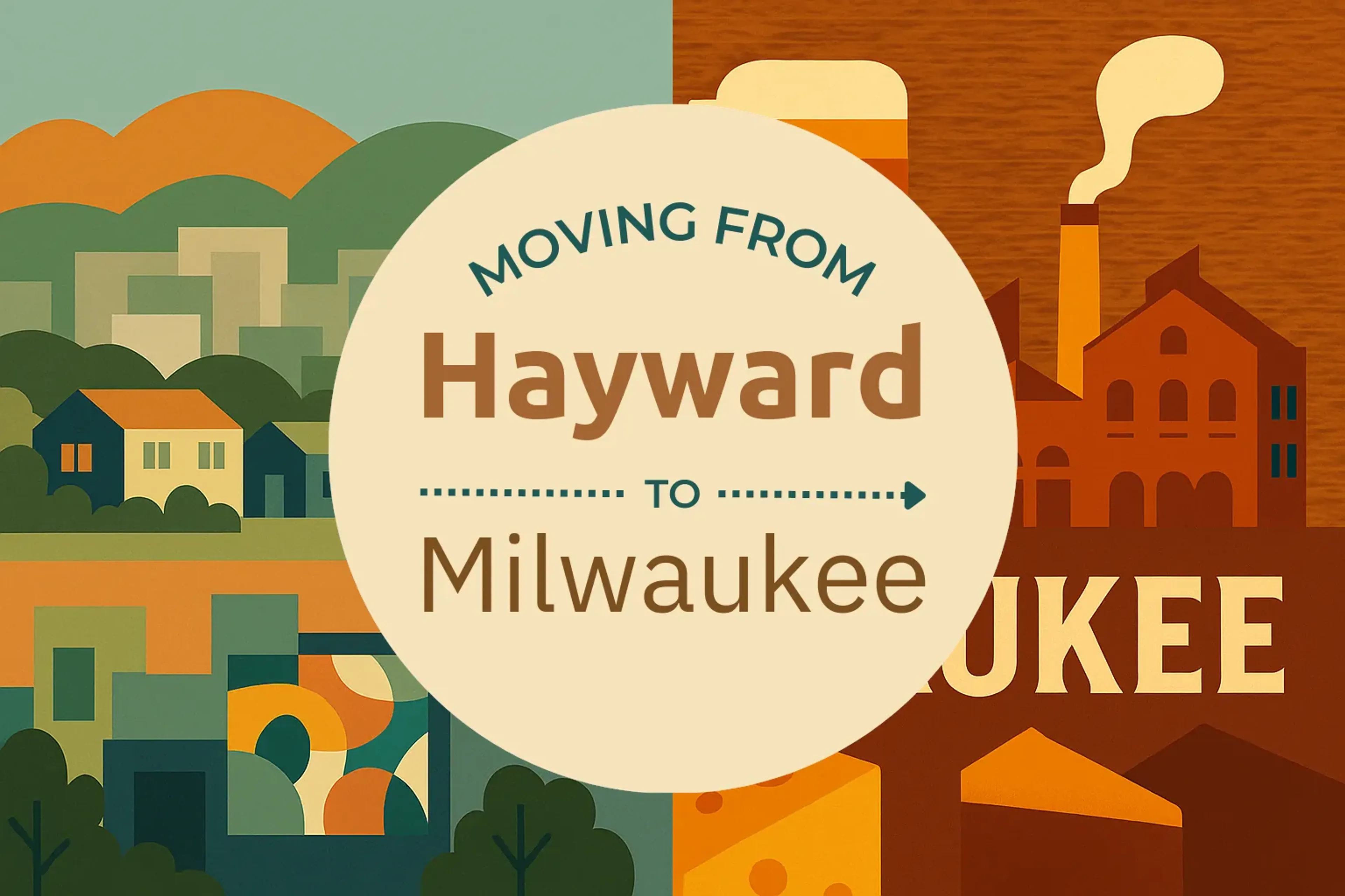 Side-by-side comparison of Hayward to Milwaukee moving companies