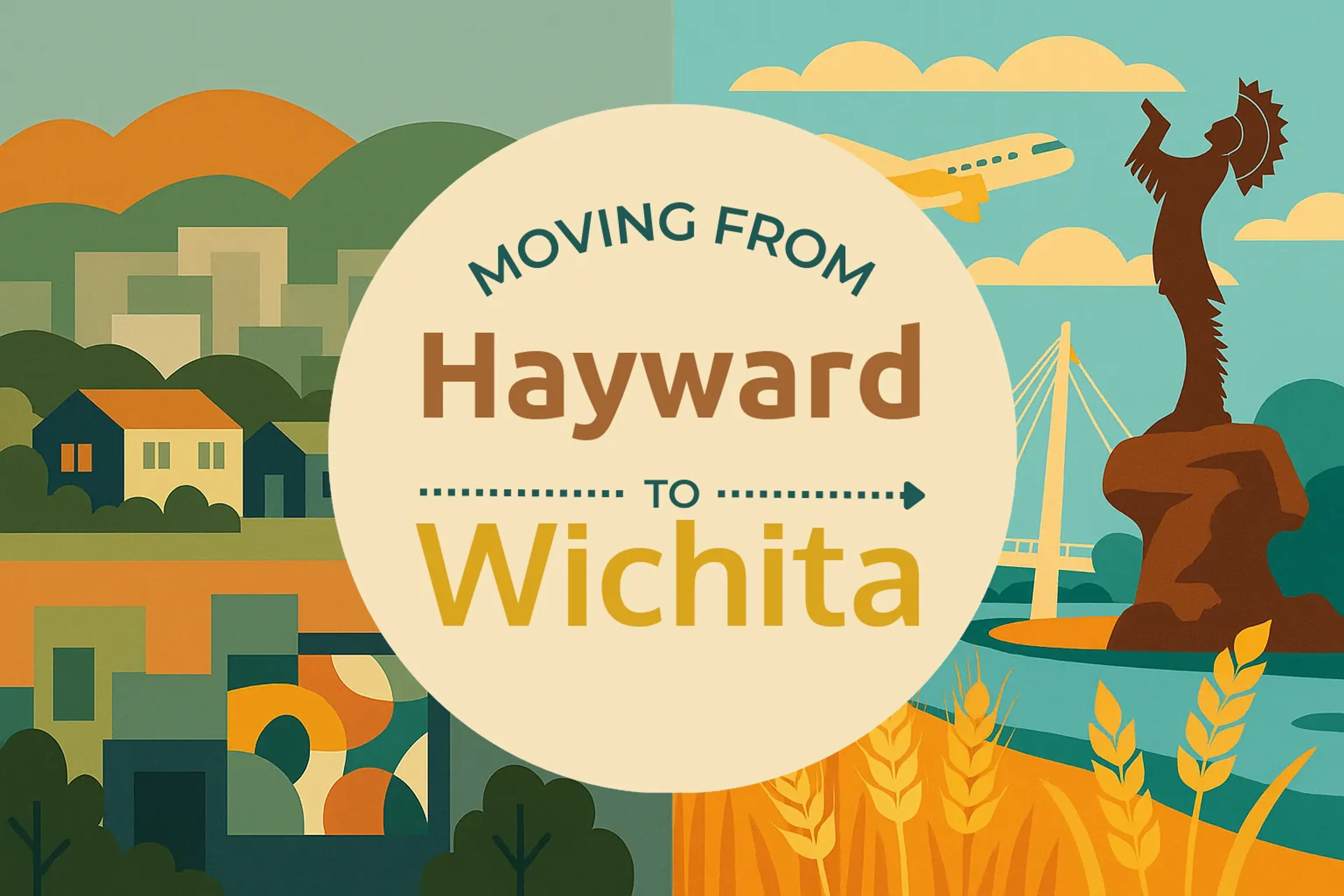 Side-by-side comparison of Hayward to Wichita moving companies