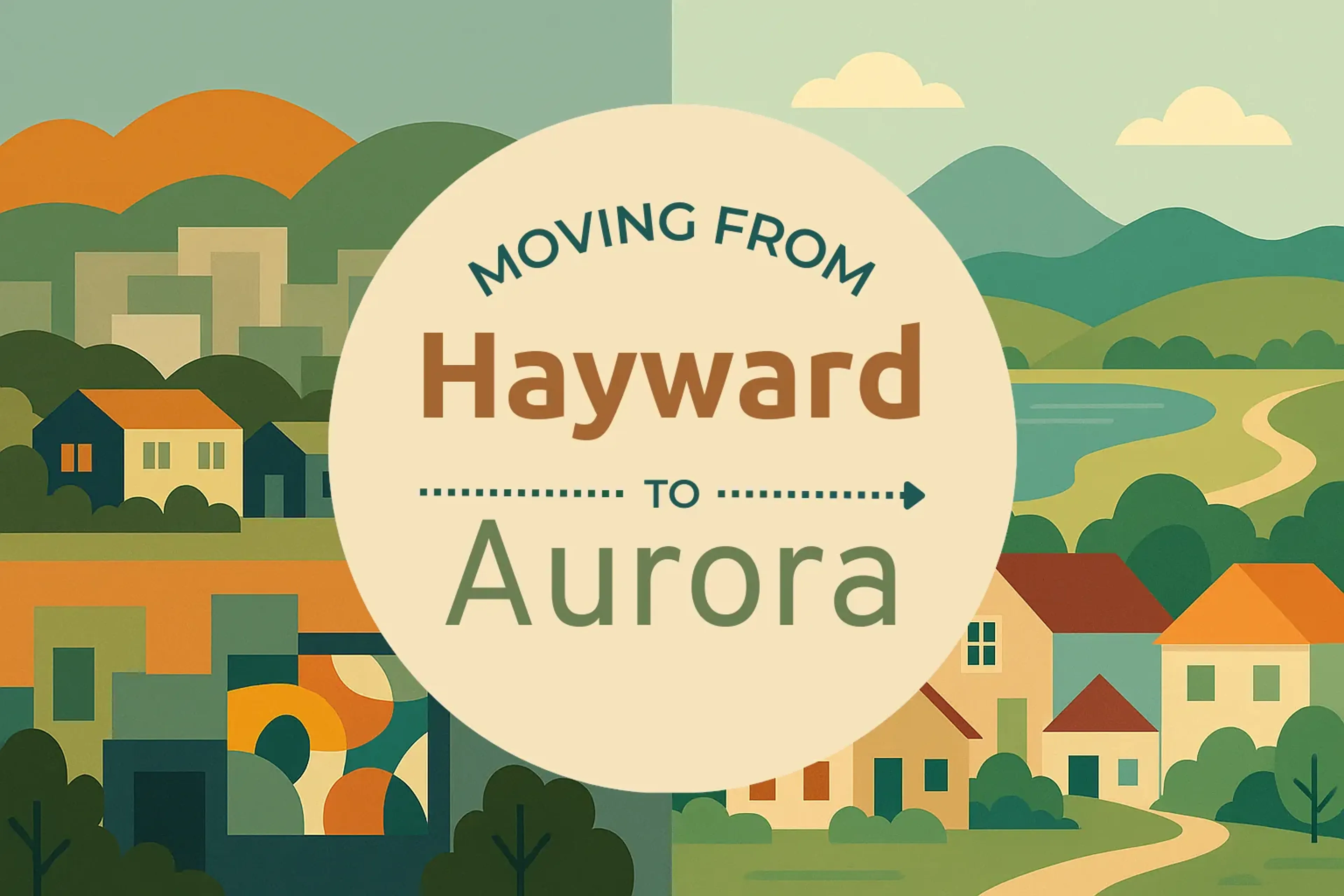 Side-by-side comparison of Hayward to Aurora moving companies