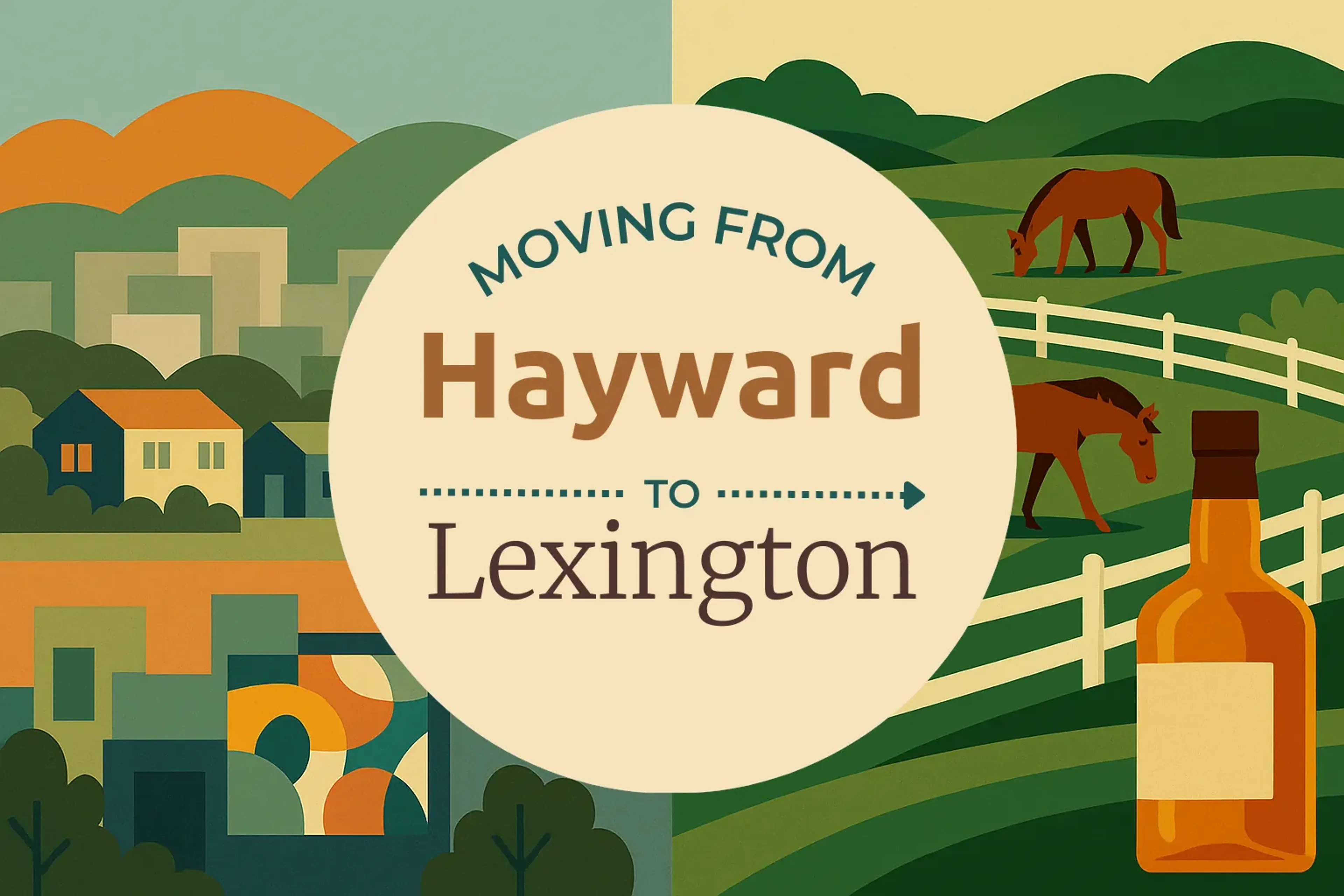 Side-by-side comparison of Hayward to Lexington moving companies