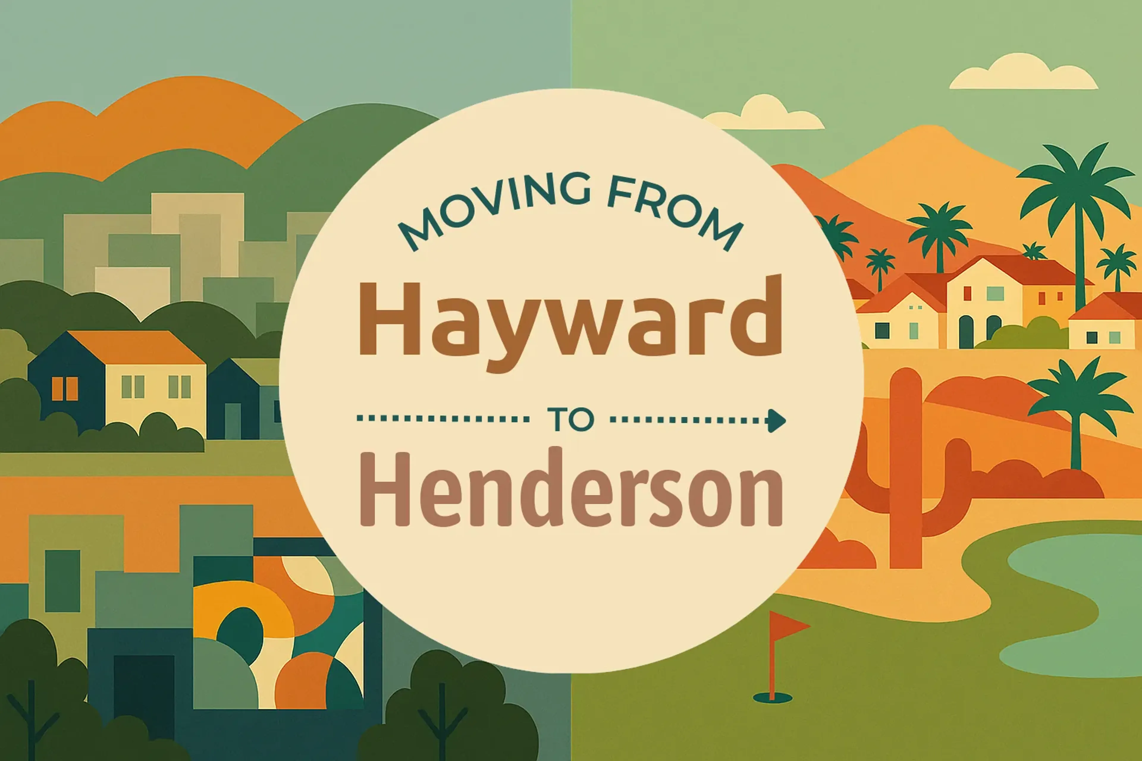 Side-by-side comparison of Hayward to Henderson moving companies