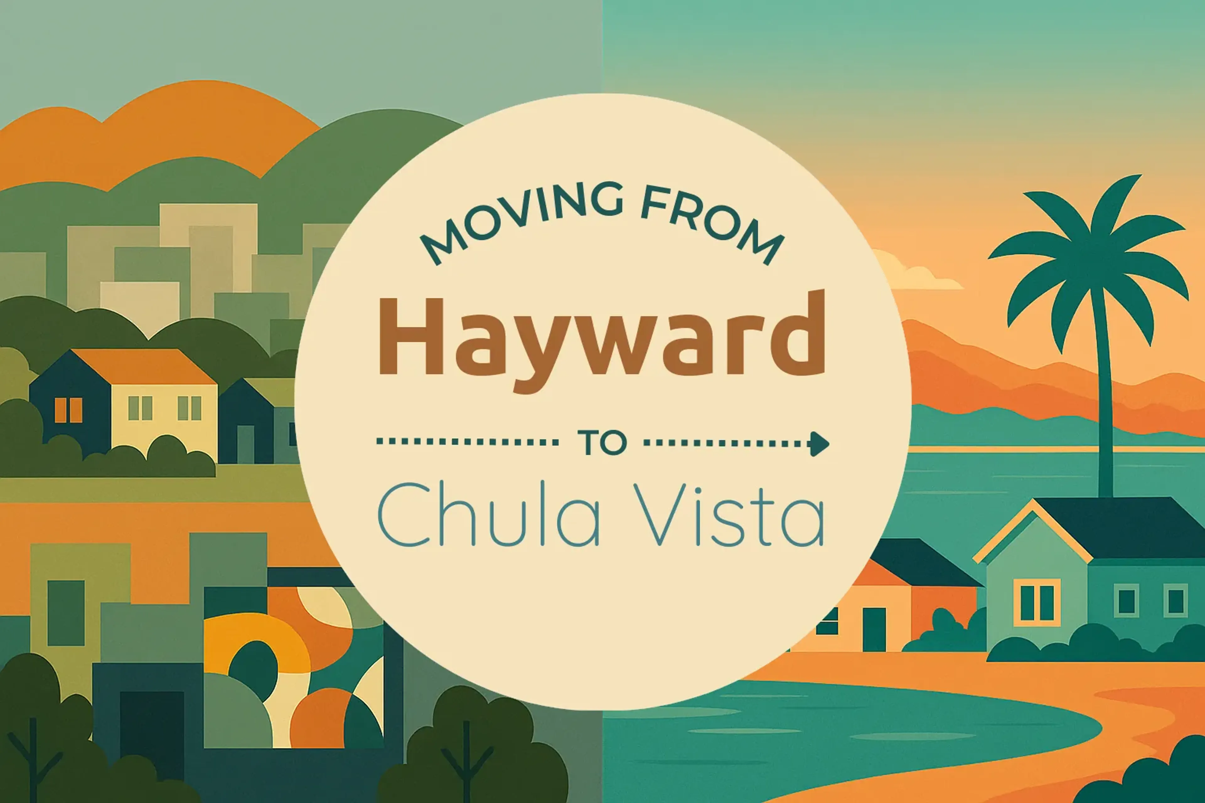 Side-by-side comparison of Hayward to Chula Vista moving companies