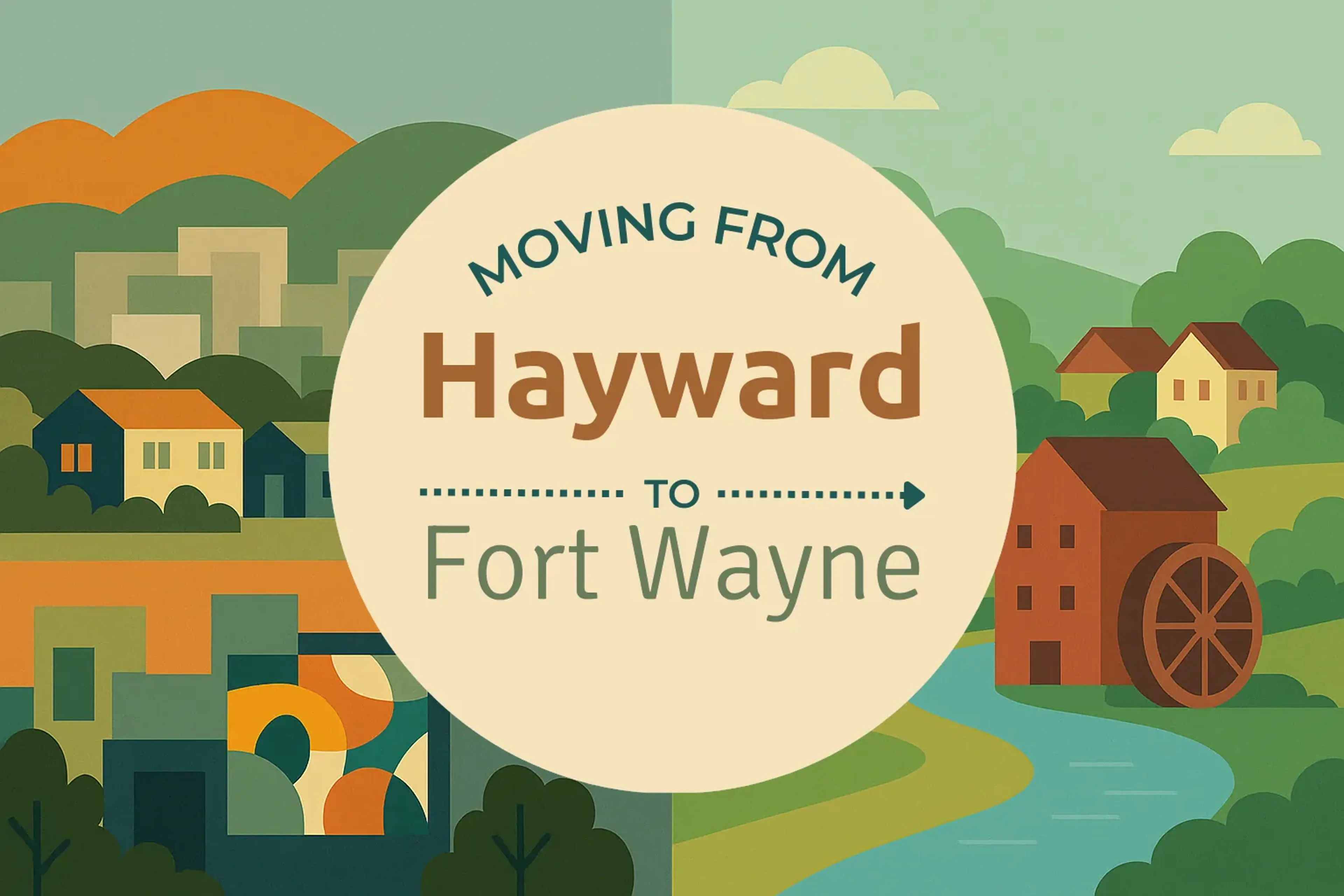Side-by-side comparison of Hayward to Fort Wayne moving companies