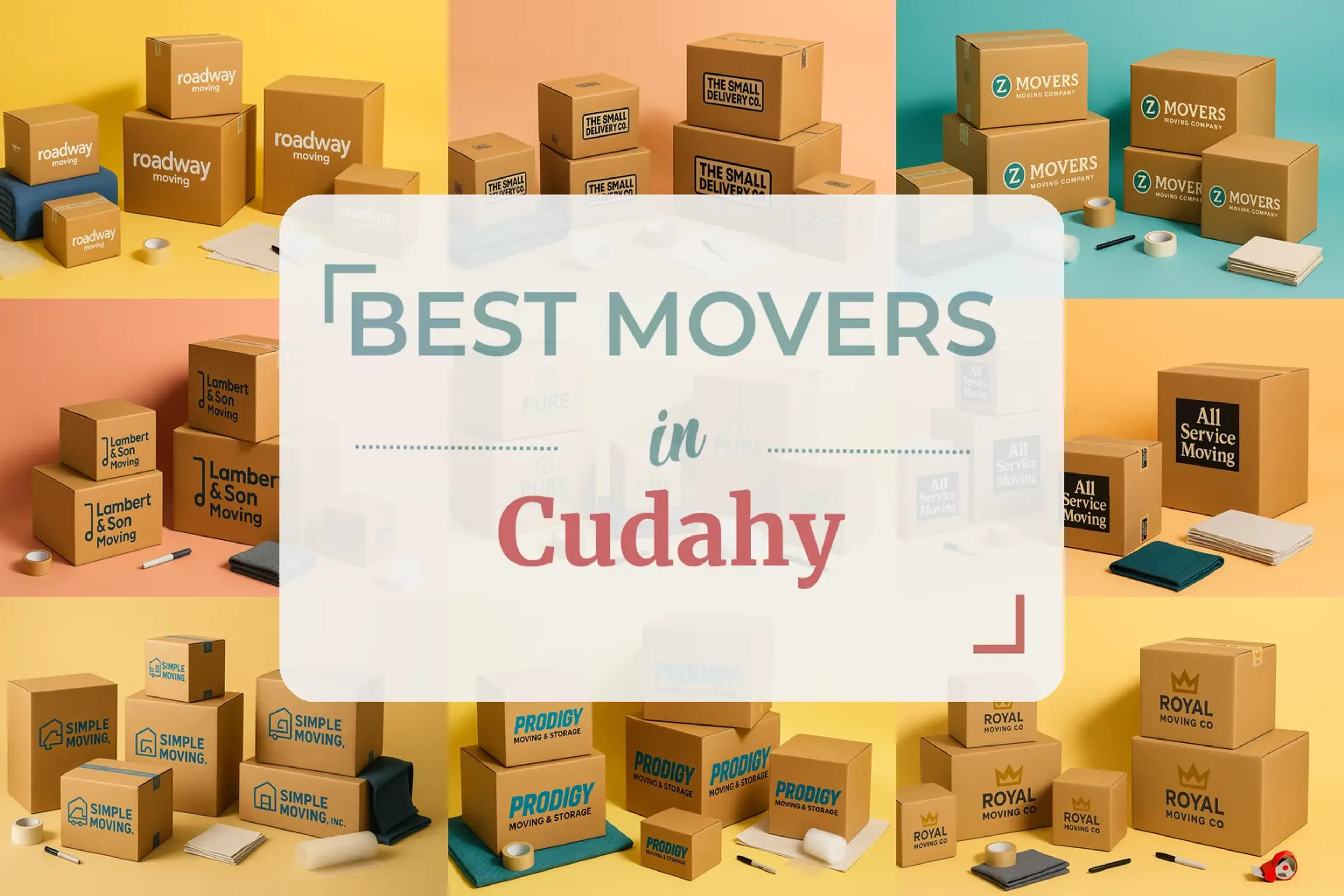 Side-by-side comparison of Cudahy moving companies