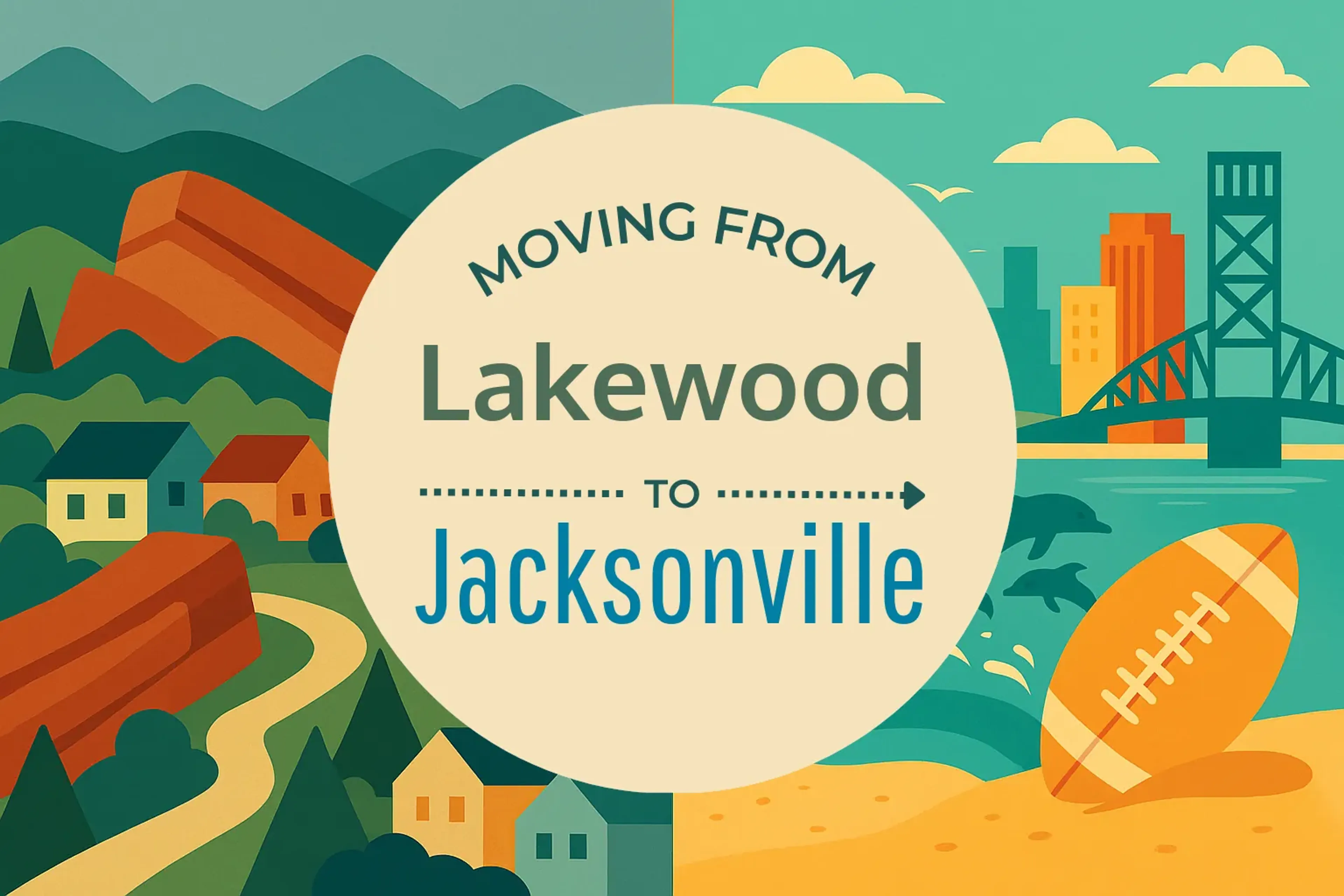 Side-by-side comparison of Lakewood to Jacksonville moving companies