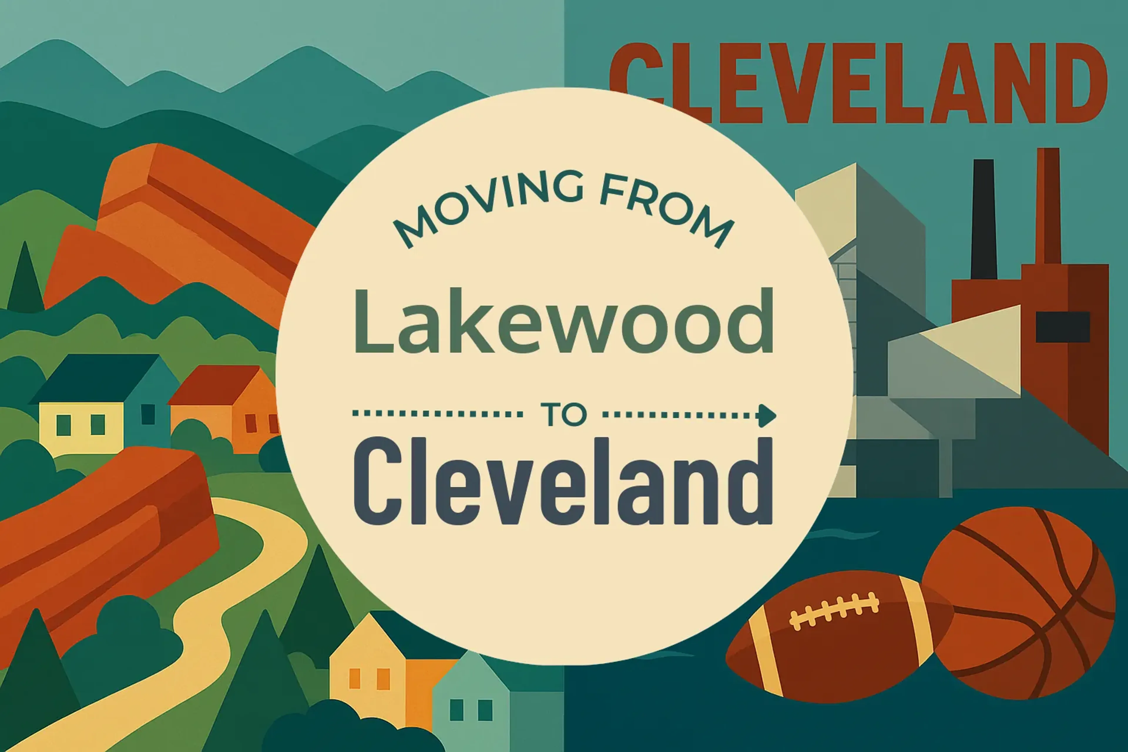 Side-by-side comparison of Lakewood to Cleveland moving companies